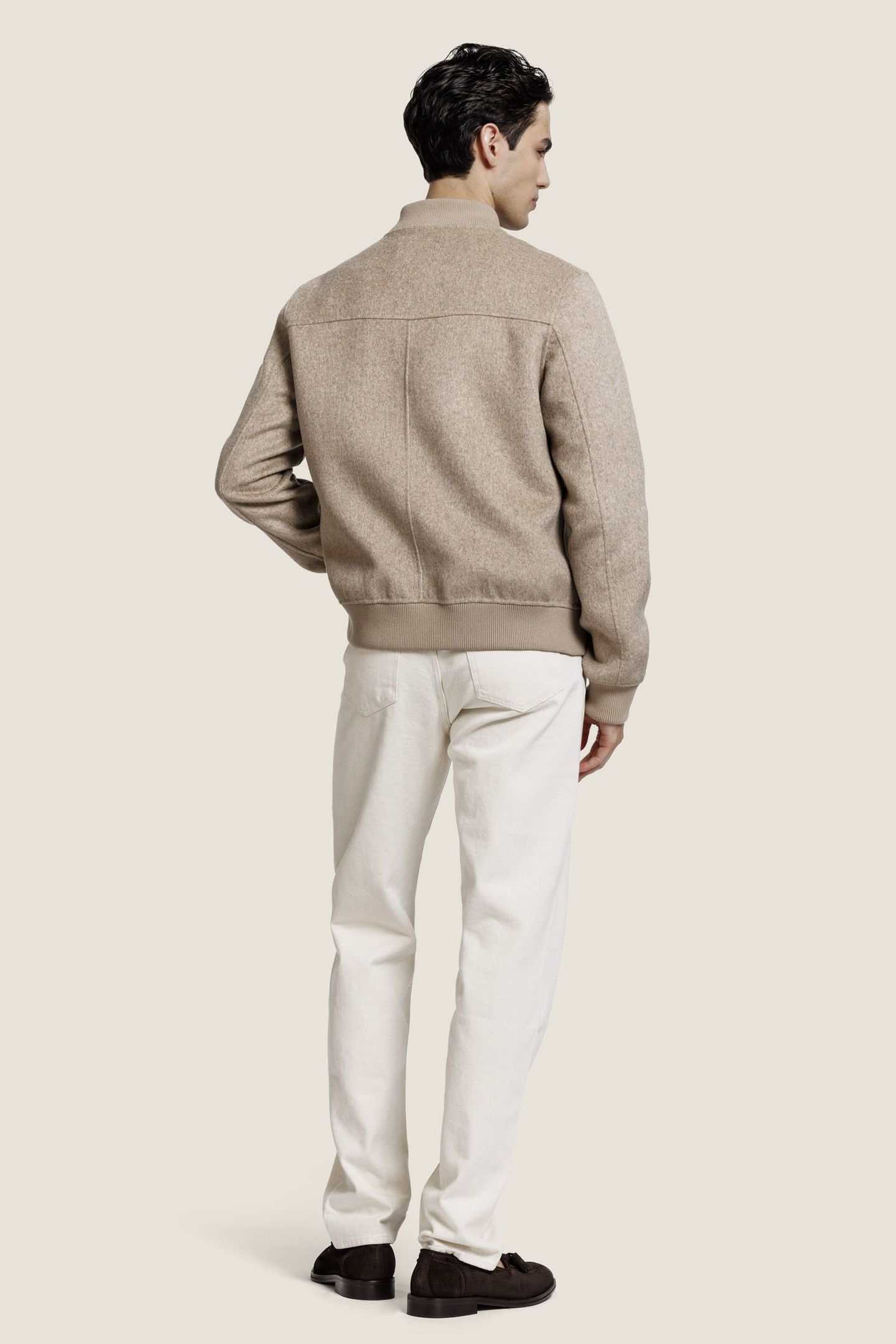 MICK JACKET D BEIGE MELANGE 4