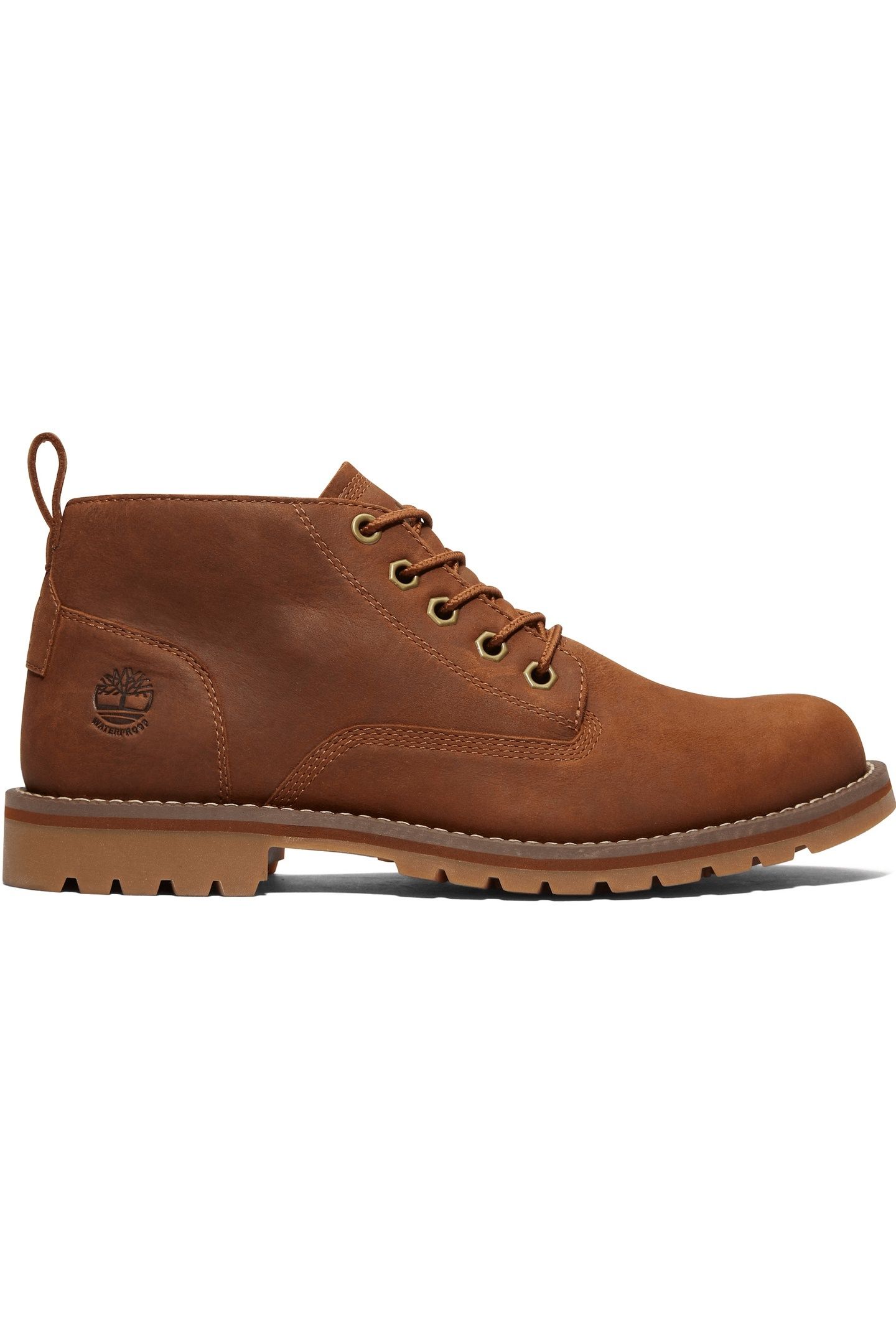 REDWOOD FALLS MID LACE UP WATERPROOF CHUKKA BOOT SADDLE 1