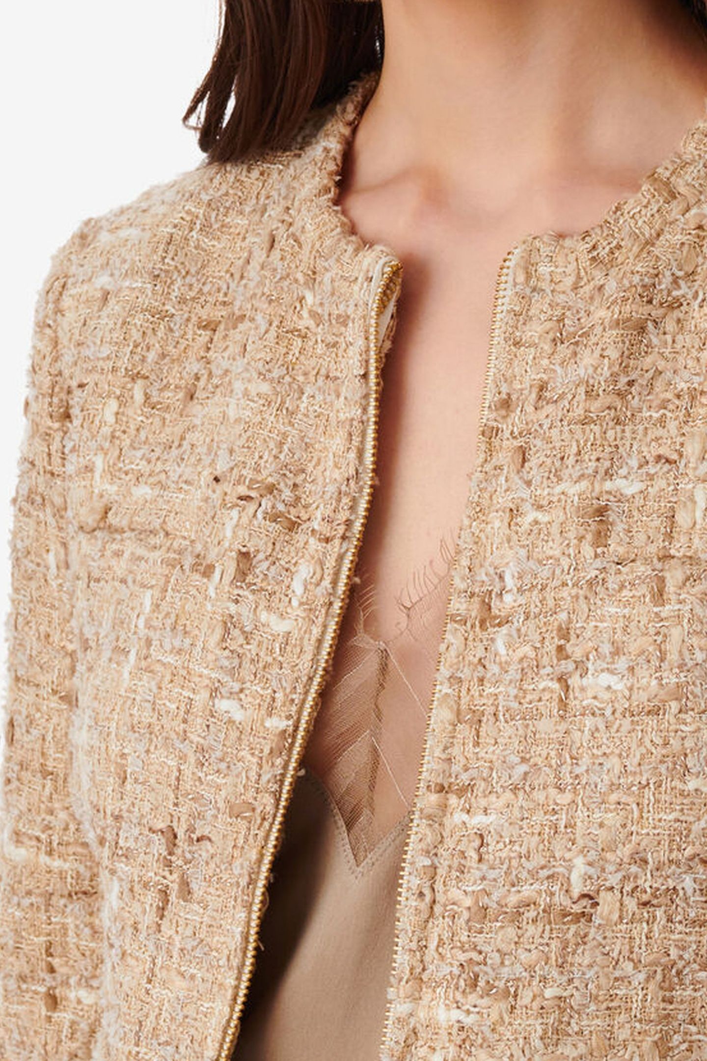 TOGO JACKET MIXED BEIGE 5