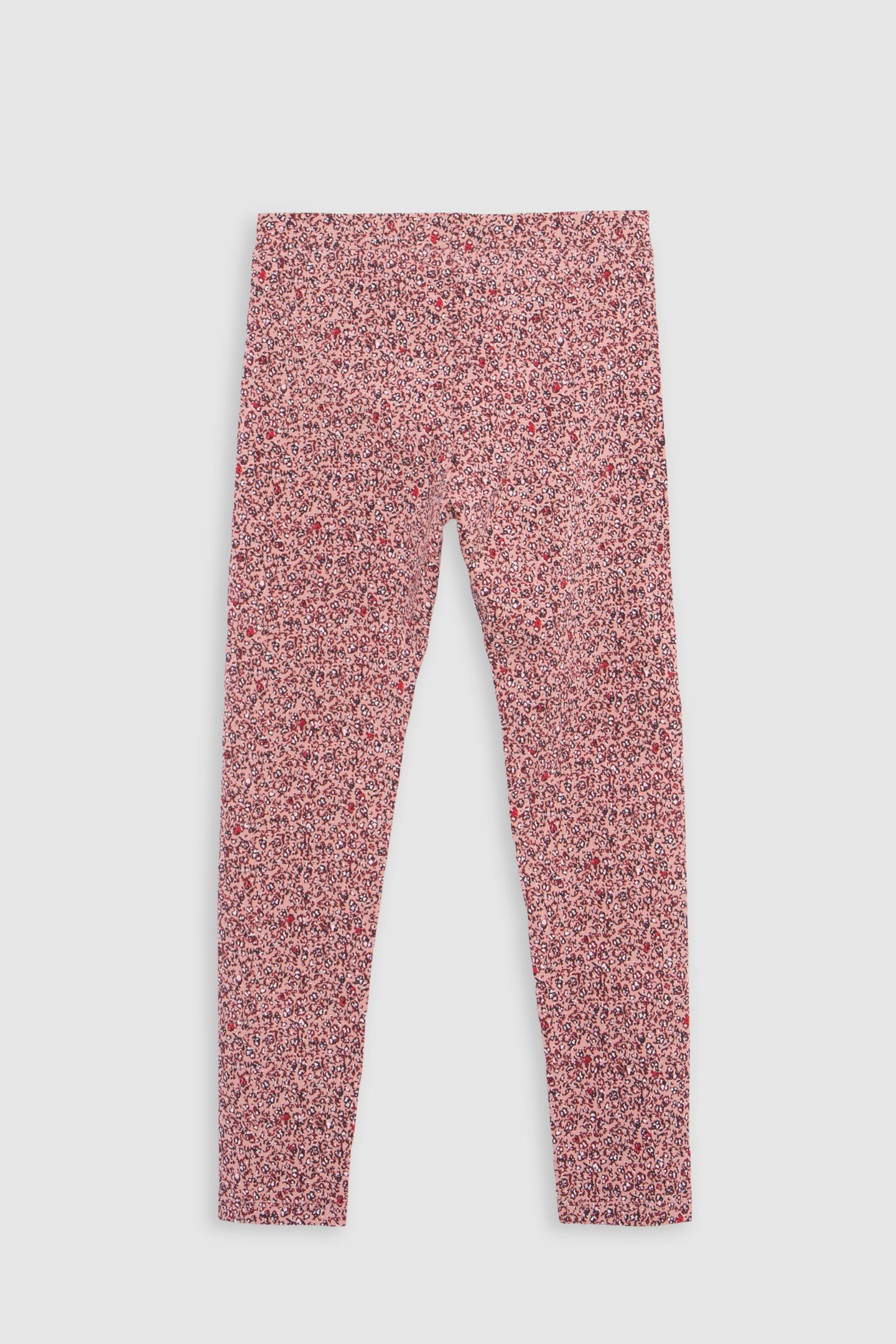 PINK FLORAL PRINT LEGGINGS FOR GIRLS 2