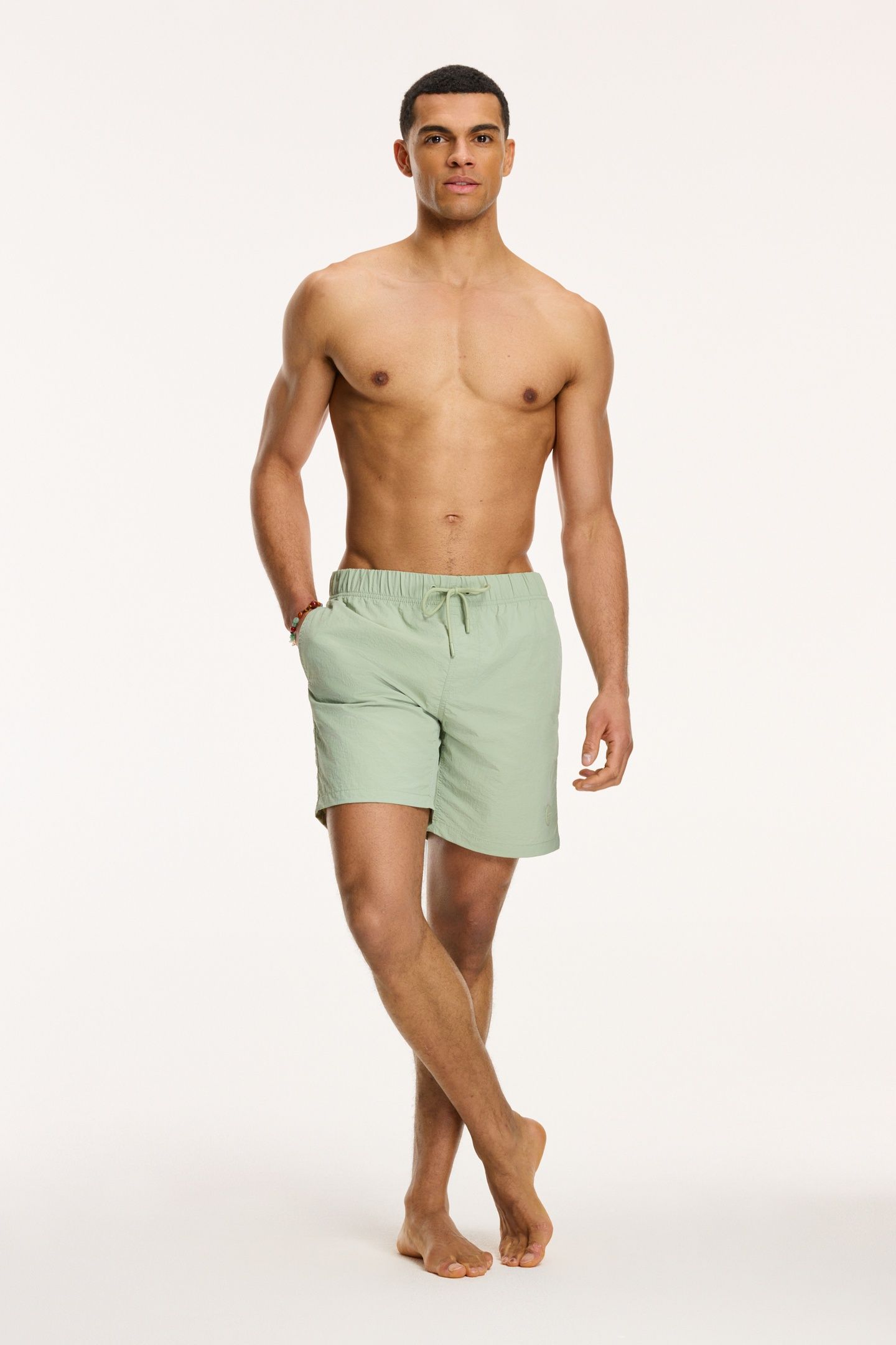 SWIM SHORTS NICK DUST GREEN 2