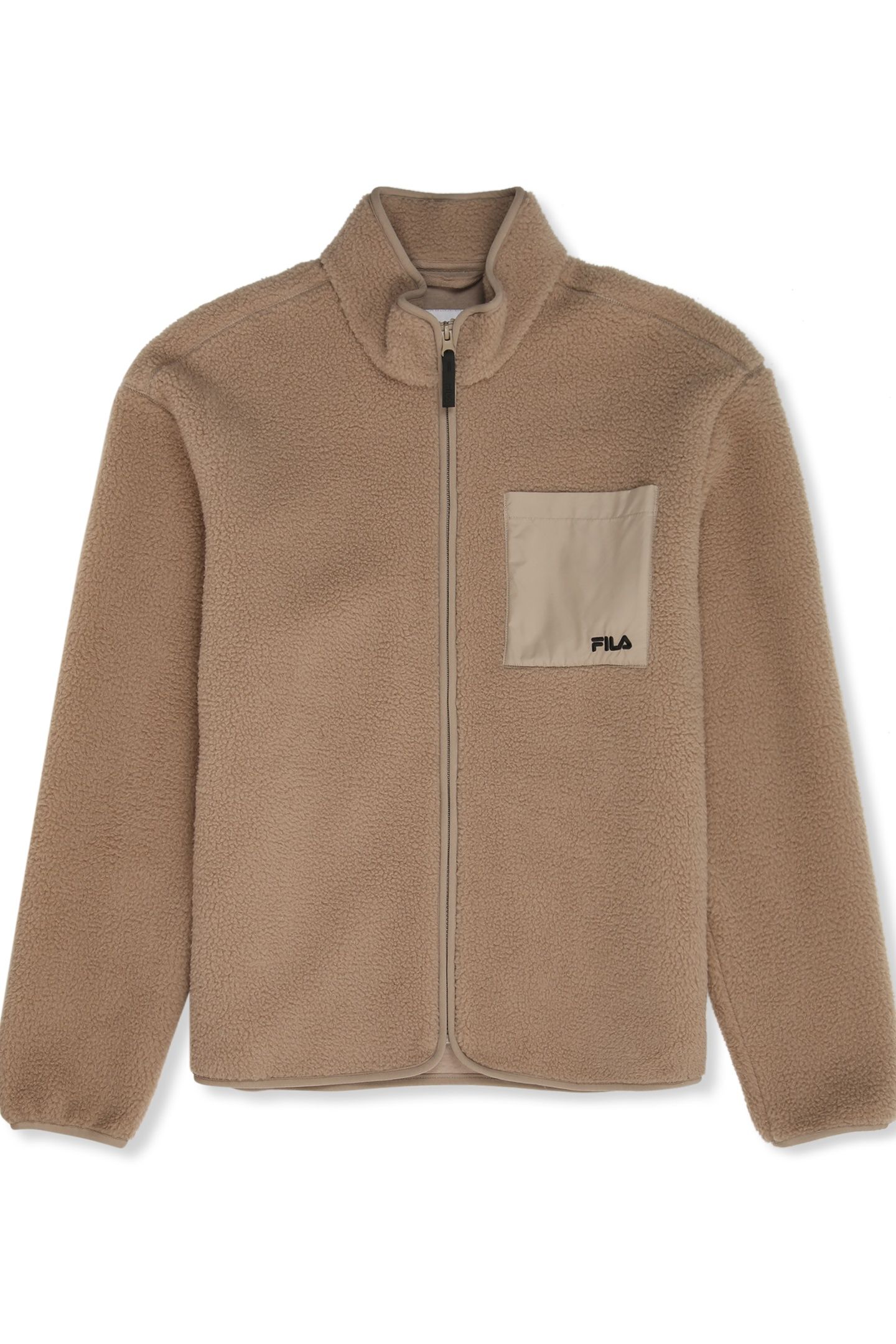 VALGRANA REGULAR TEDDY FLEECE JACKET WEATHERED TEAK 5