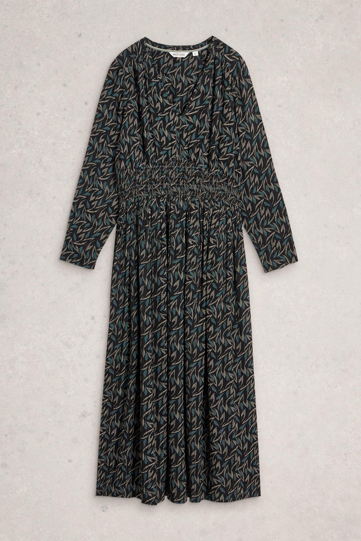 EDIE METALLIC DRESS BLACK MULTI 3