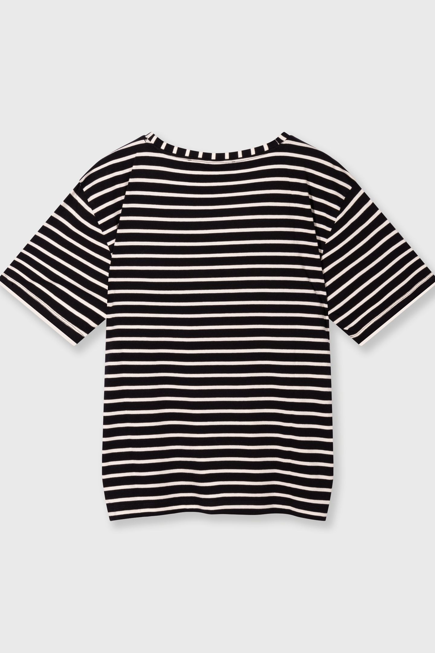 THE TEE STRIPES BLACK/WHITE 5