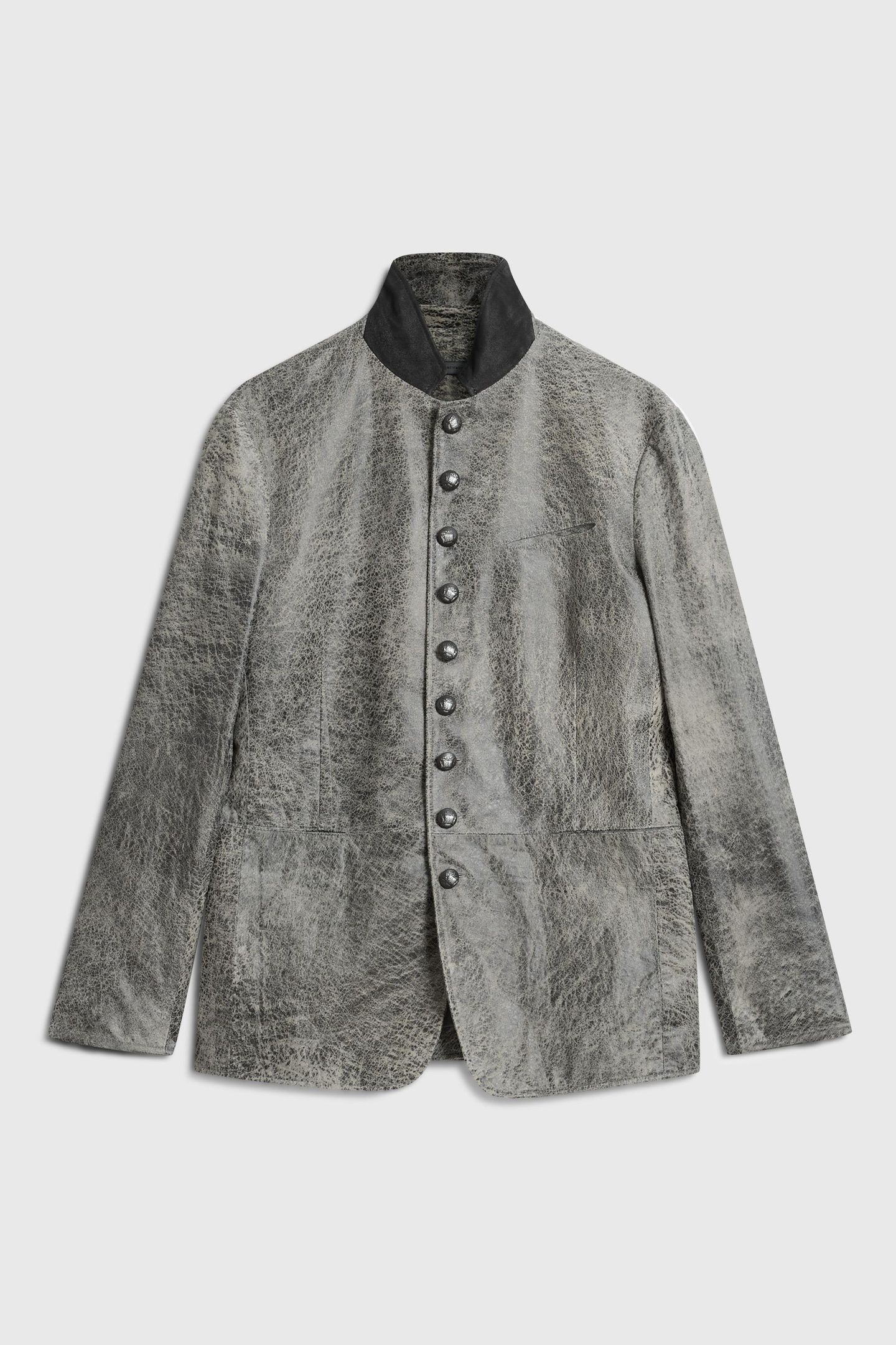 WOODWARD JACKET - MULTI BUTTON CLOSURE N HAZE GREY 2