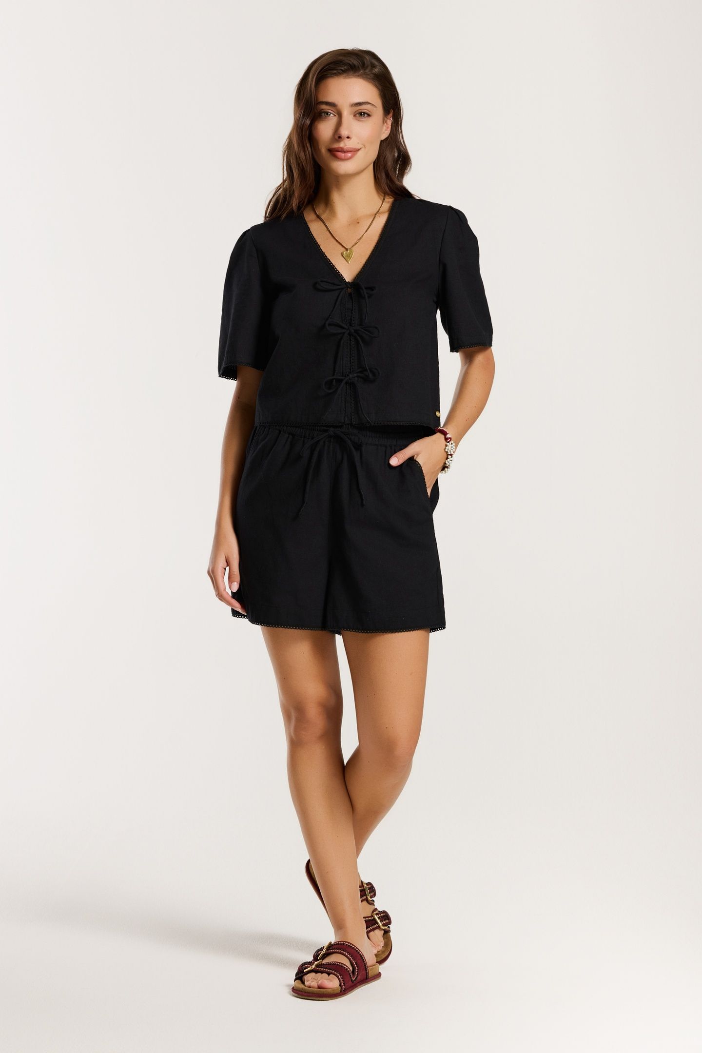 MISHA SHORTS BLACK 3