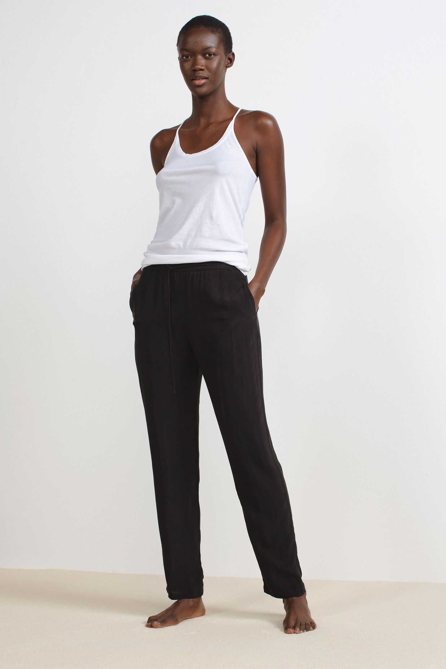 HARJO TROUSERS BLACKISH 2