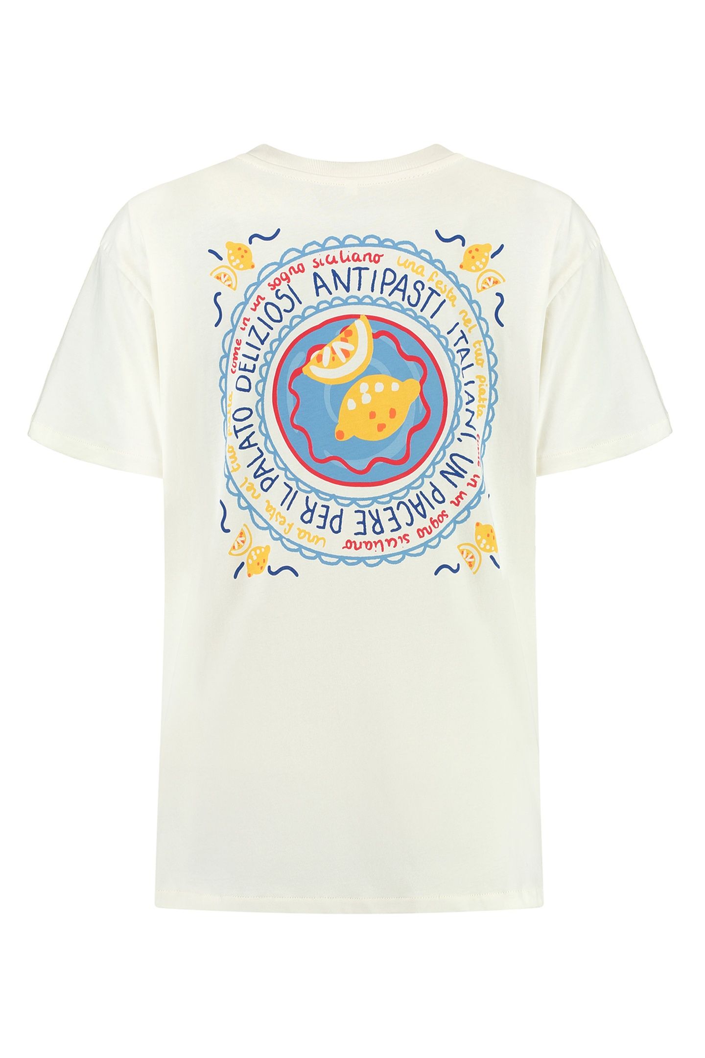 NOA SICILIAN T-SHIRT JET STREAM WHITE 8
