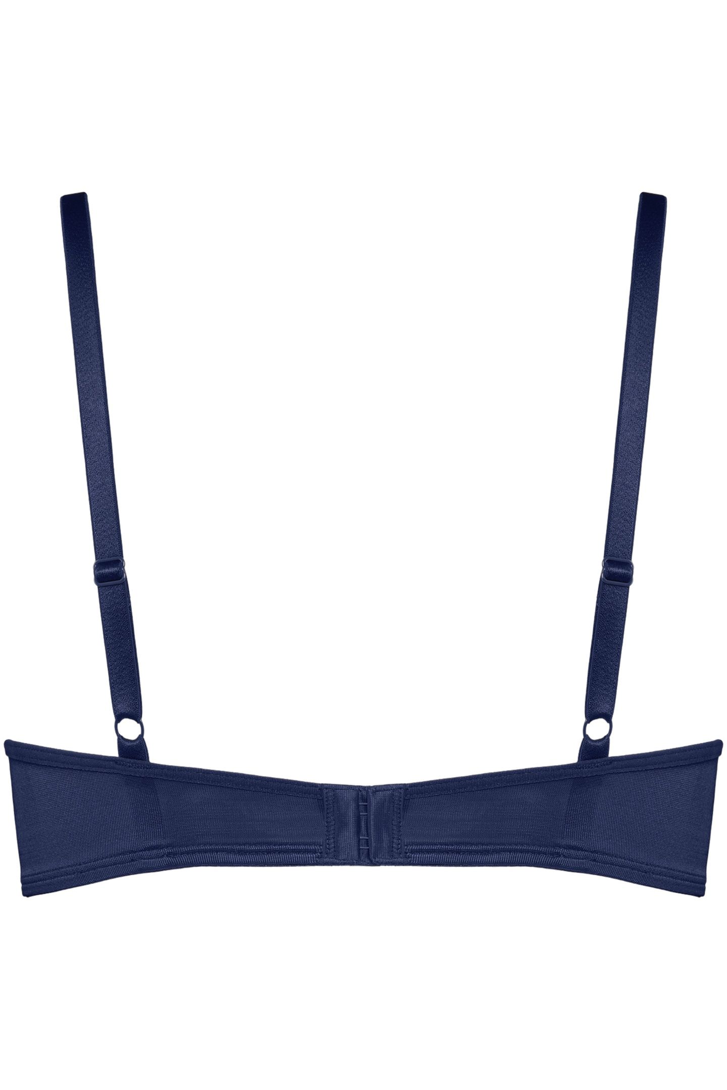 MORANA DARK SKY BLUE PLUNGE BALCONY BRA 4
