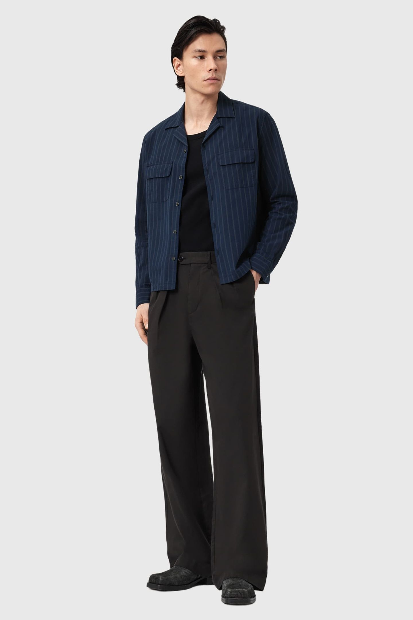 STANLEY LS SHIRT NAVY BLUE 3