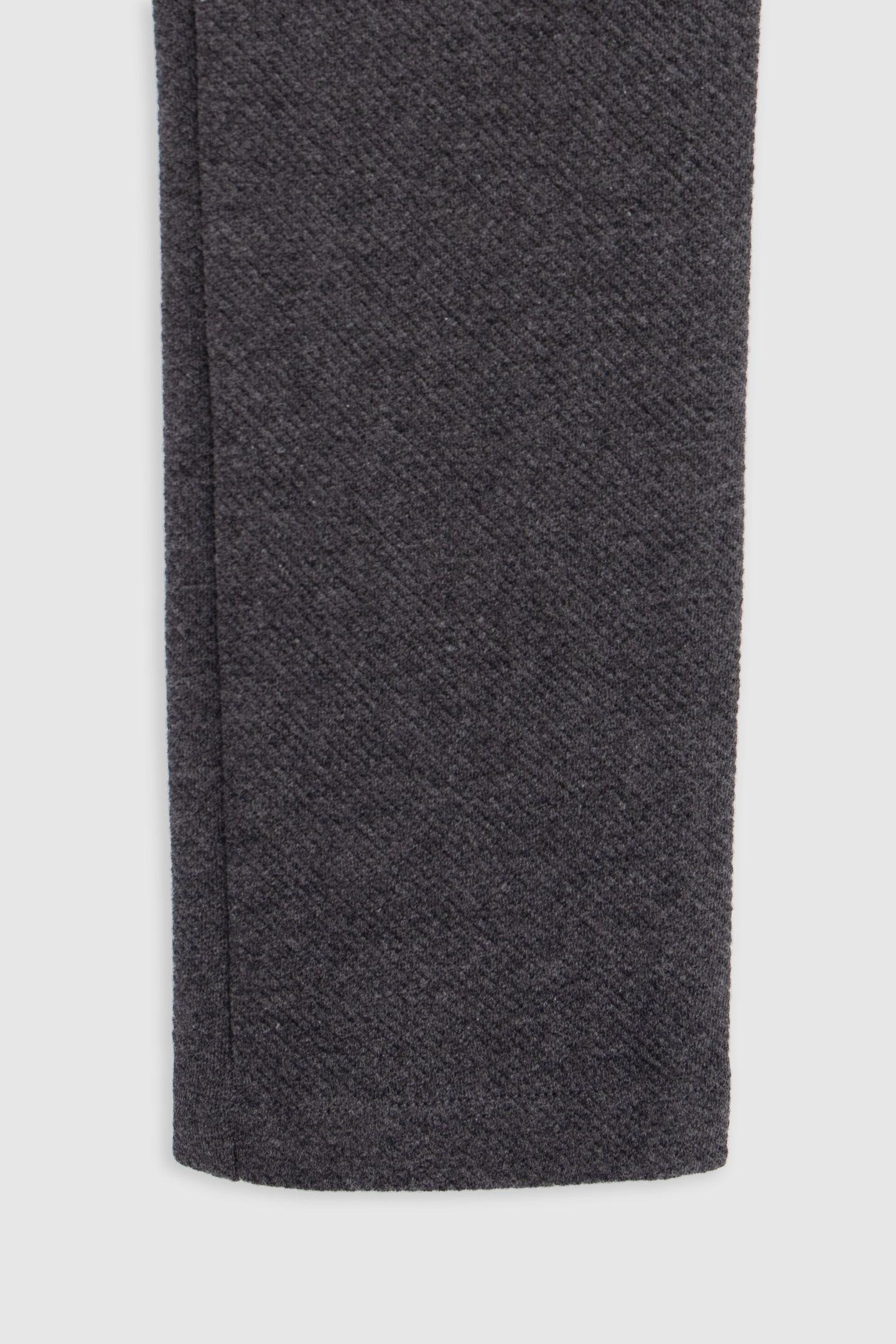 BOY'S CHINO GREY KNIT OTTOMAN PANTS 4
