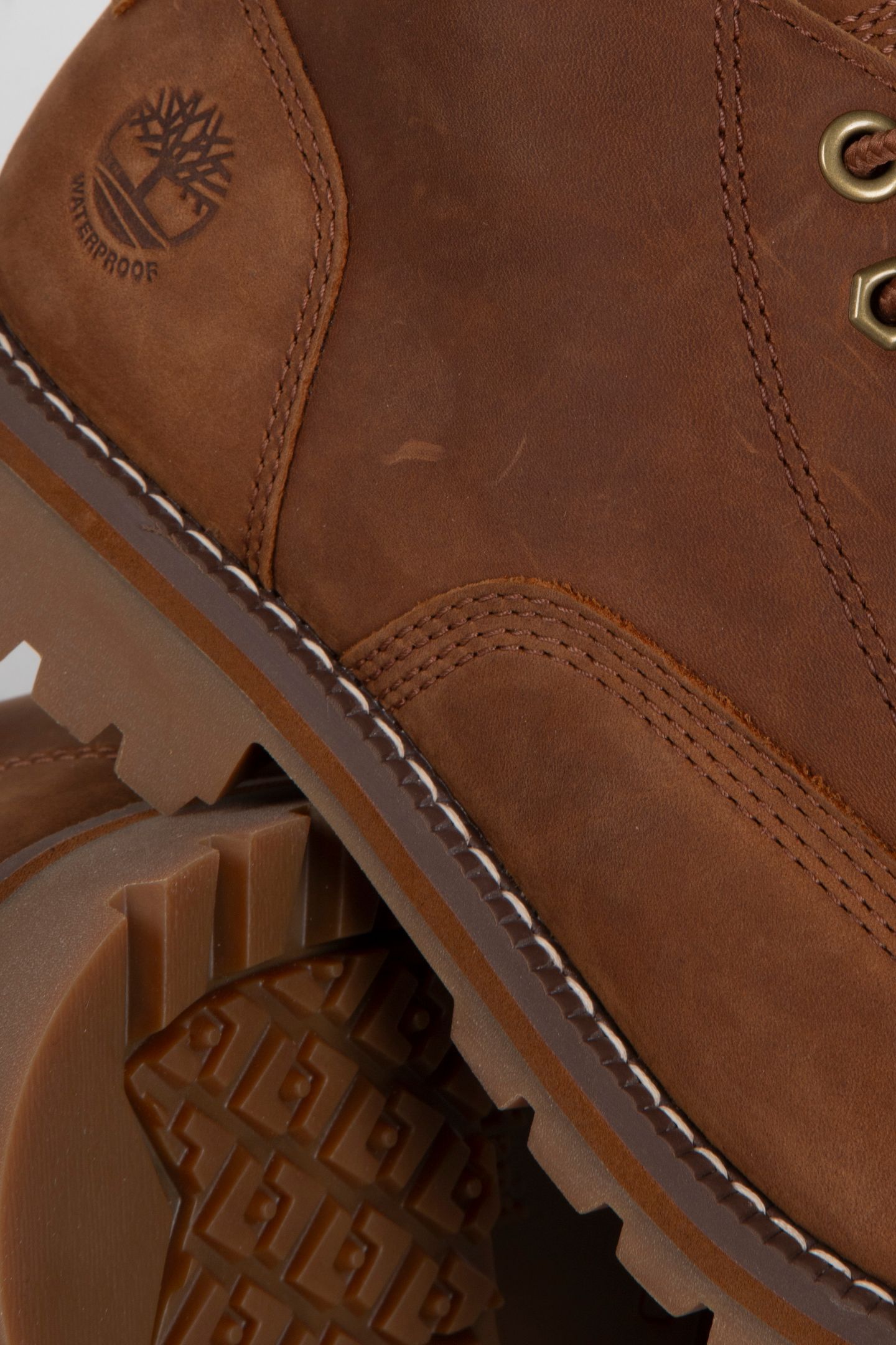 REDWOOD FALLS MID LACE UP WATERPROOF CHUKKA BOOT SADDLE 5