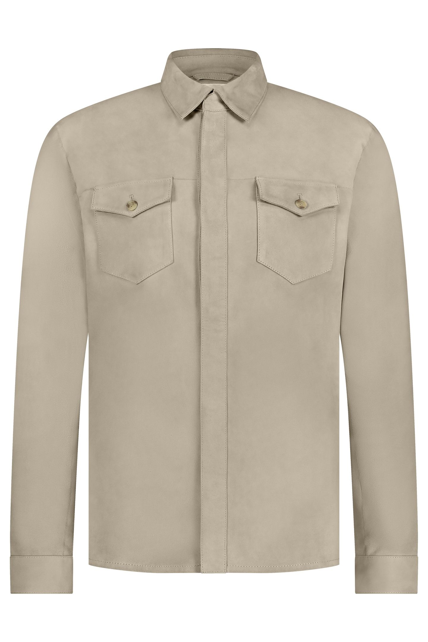 ROCCO OVERSHIRT TAUPE 4