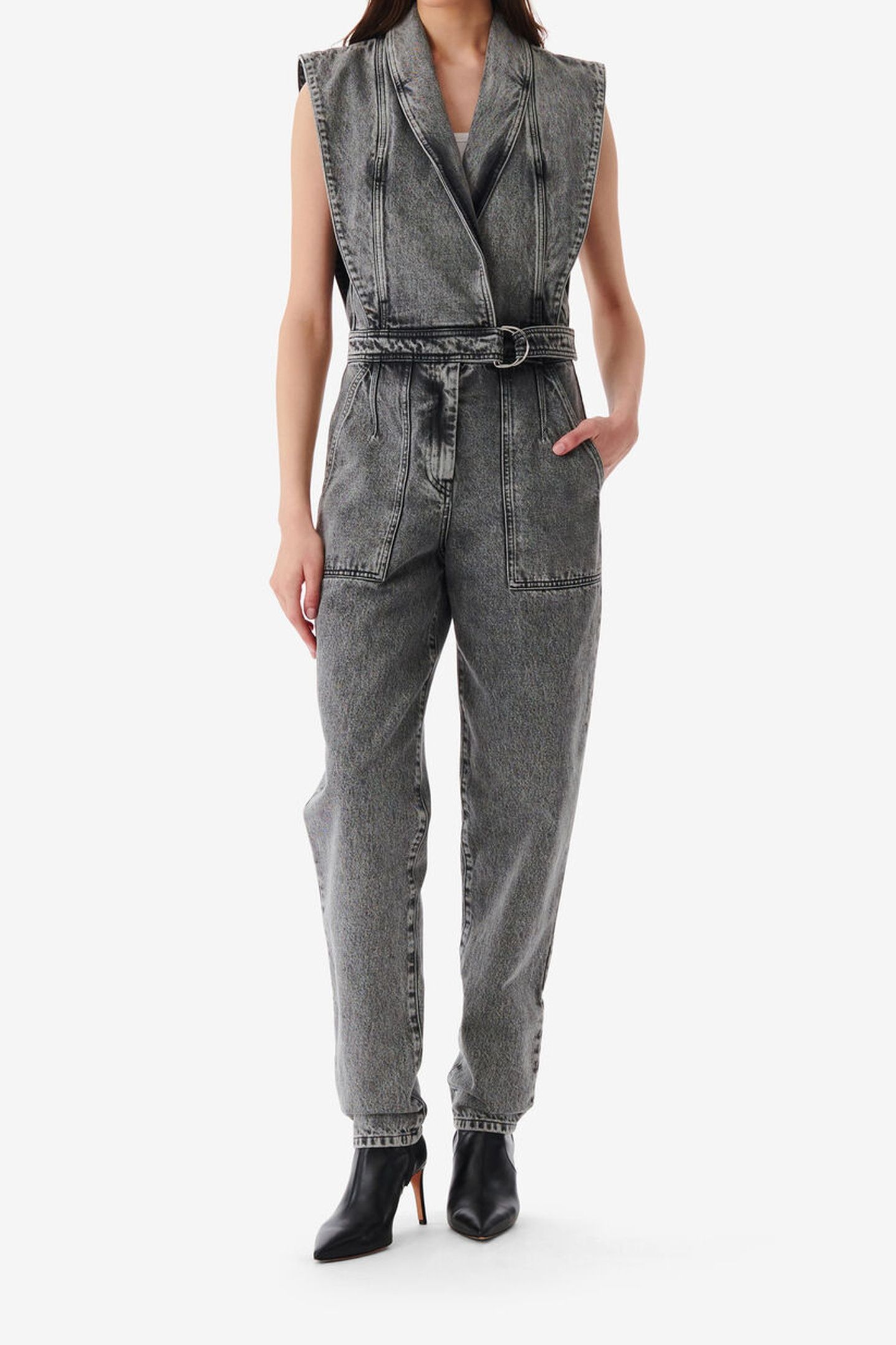 LAEBI JUMPSUIT SNOW BLACK 1