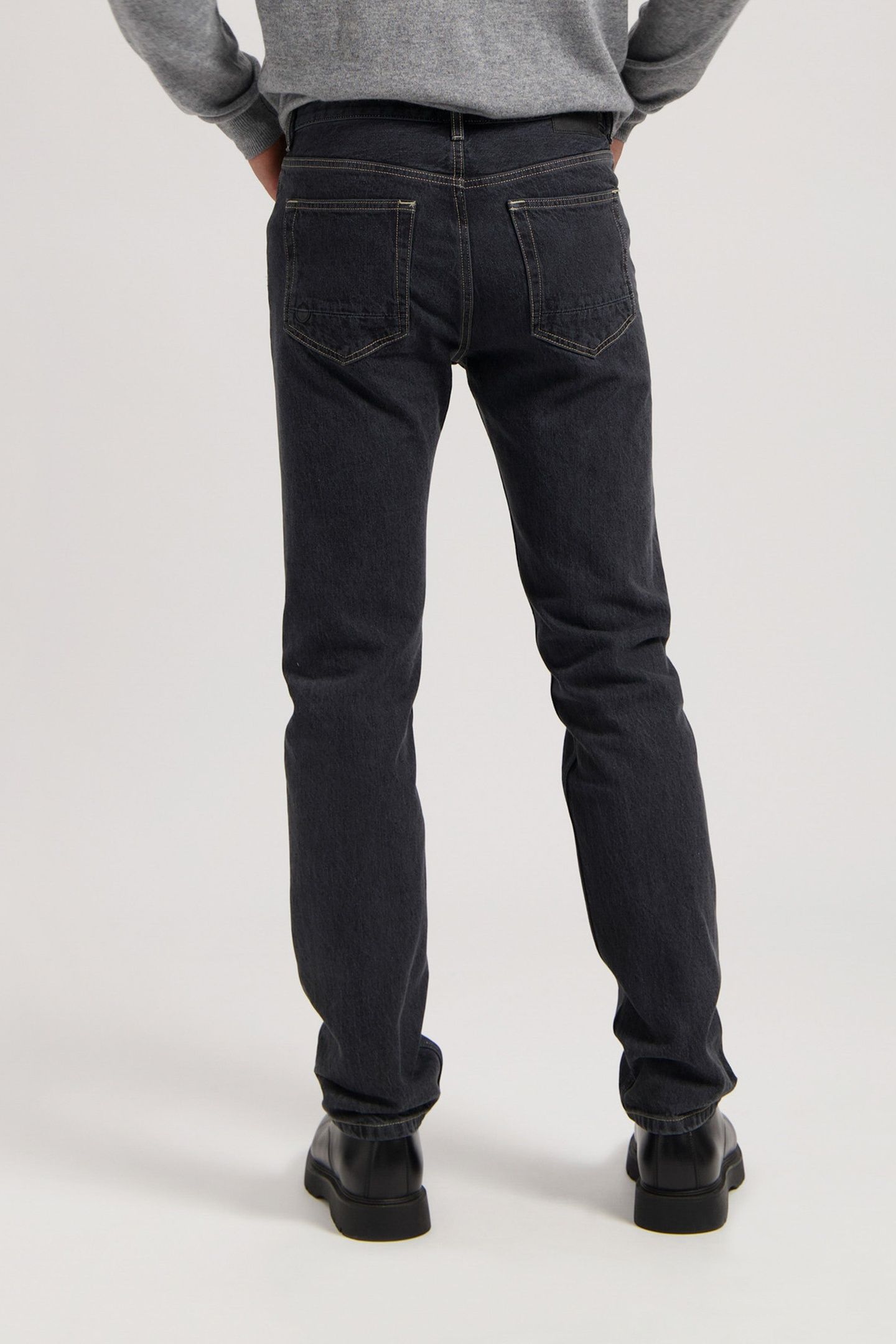 JOHN MID STRAIGHT MEDIUM BLACK 8