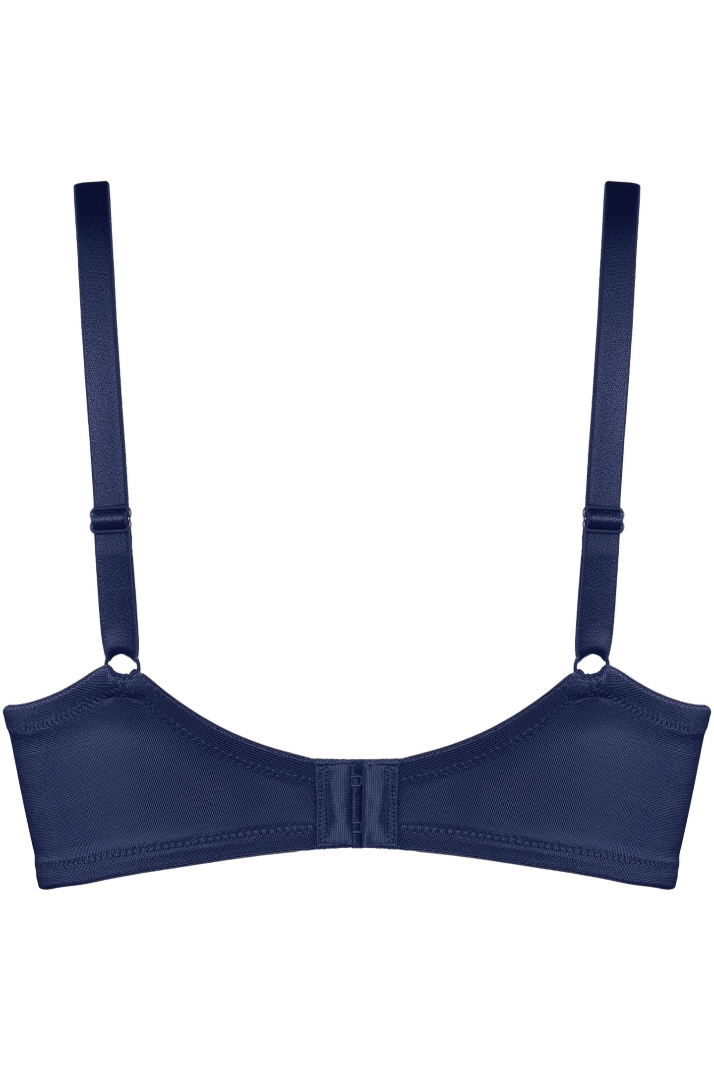 MORANA DARK SKY BLUE PLUNGE BALCONY BRA 3