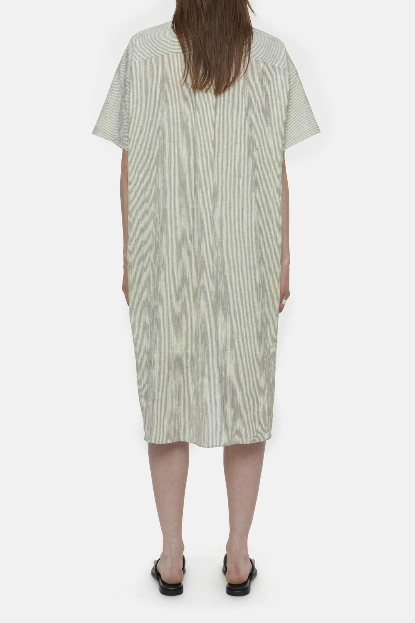 OVERSIZED SHIRT DRESS DRESSES IVORY 2