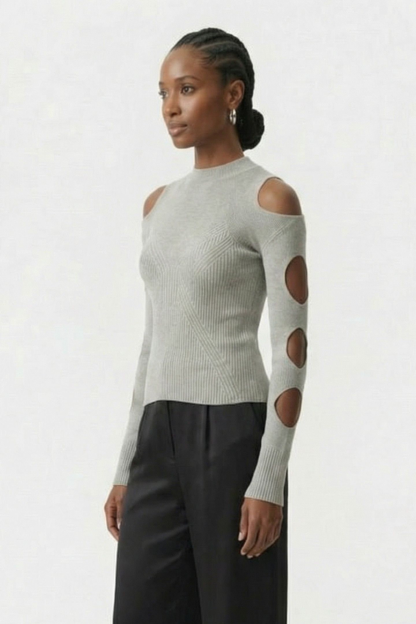 EPIRA PULLOVER STONE GREY 3