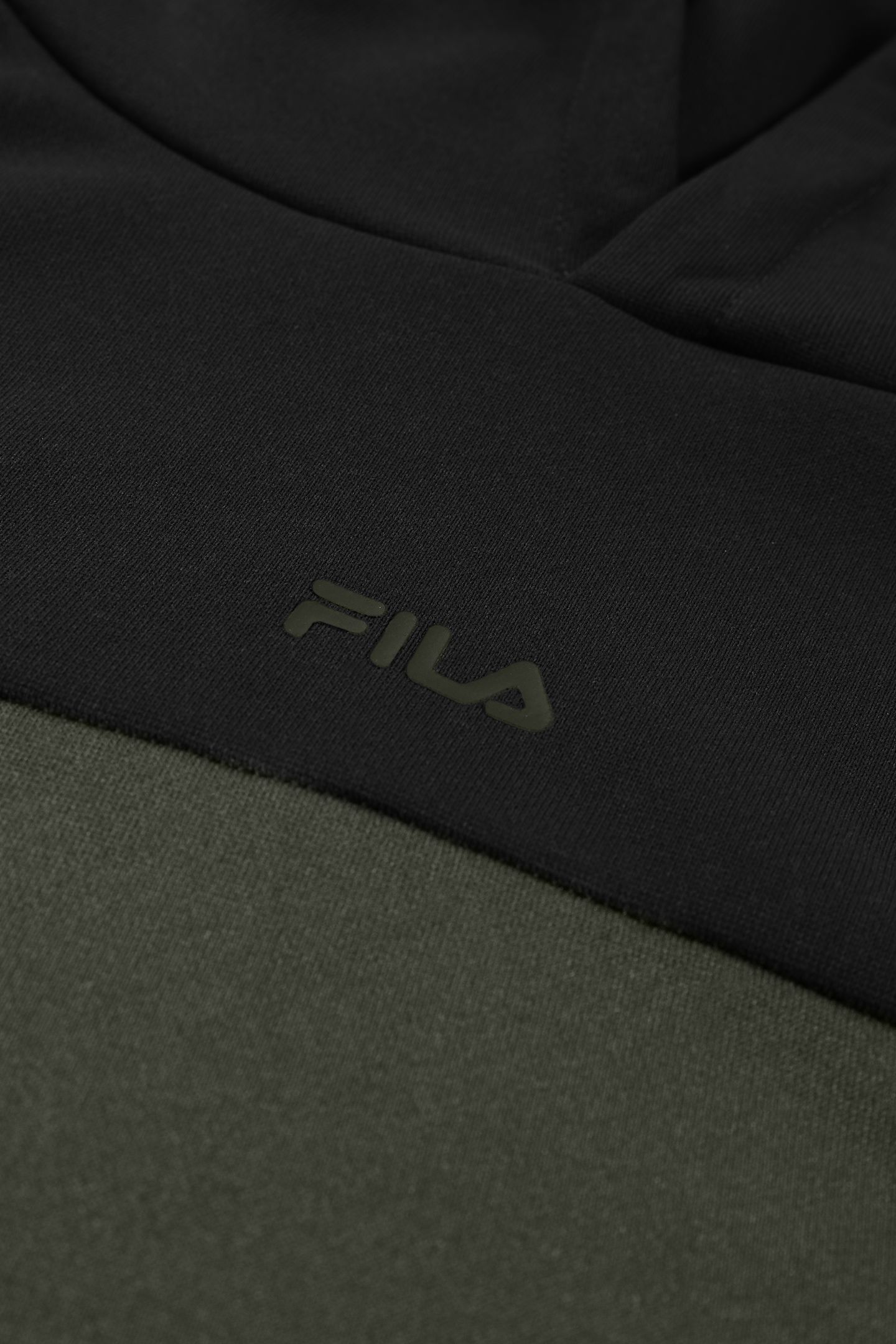 RIVOLI LOOSE BLOCKED HOODIE BLACK 7