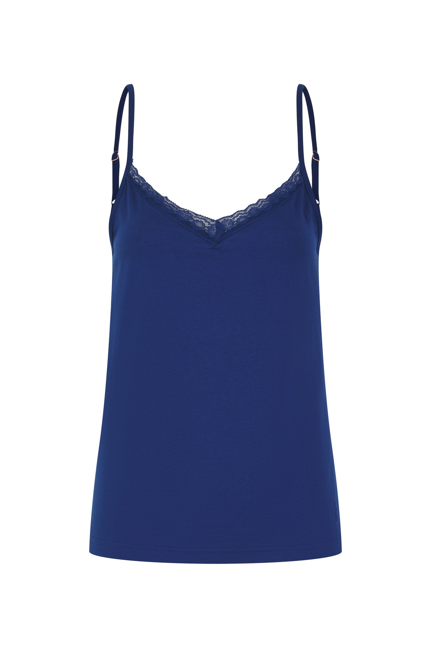 QUINN 2PK CAMI BELLWETHER BLUE/ GREY MARL 3