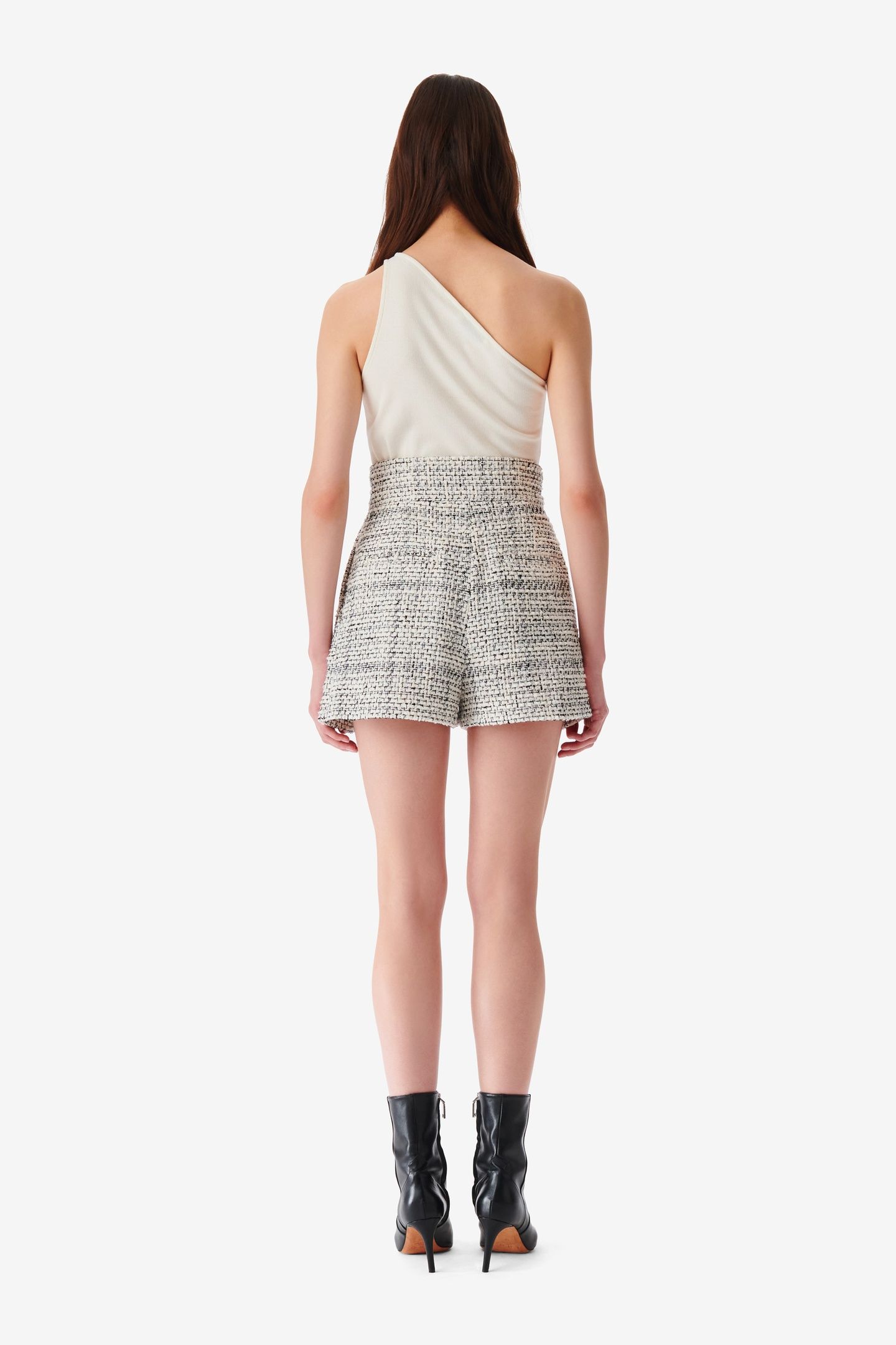 OFALI SHORT WHITE/BLACK 3