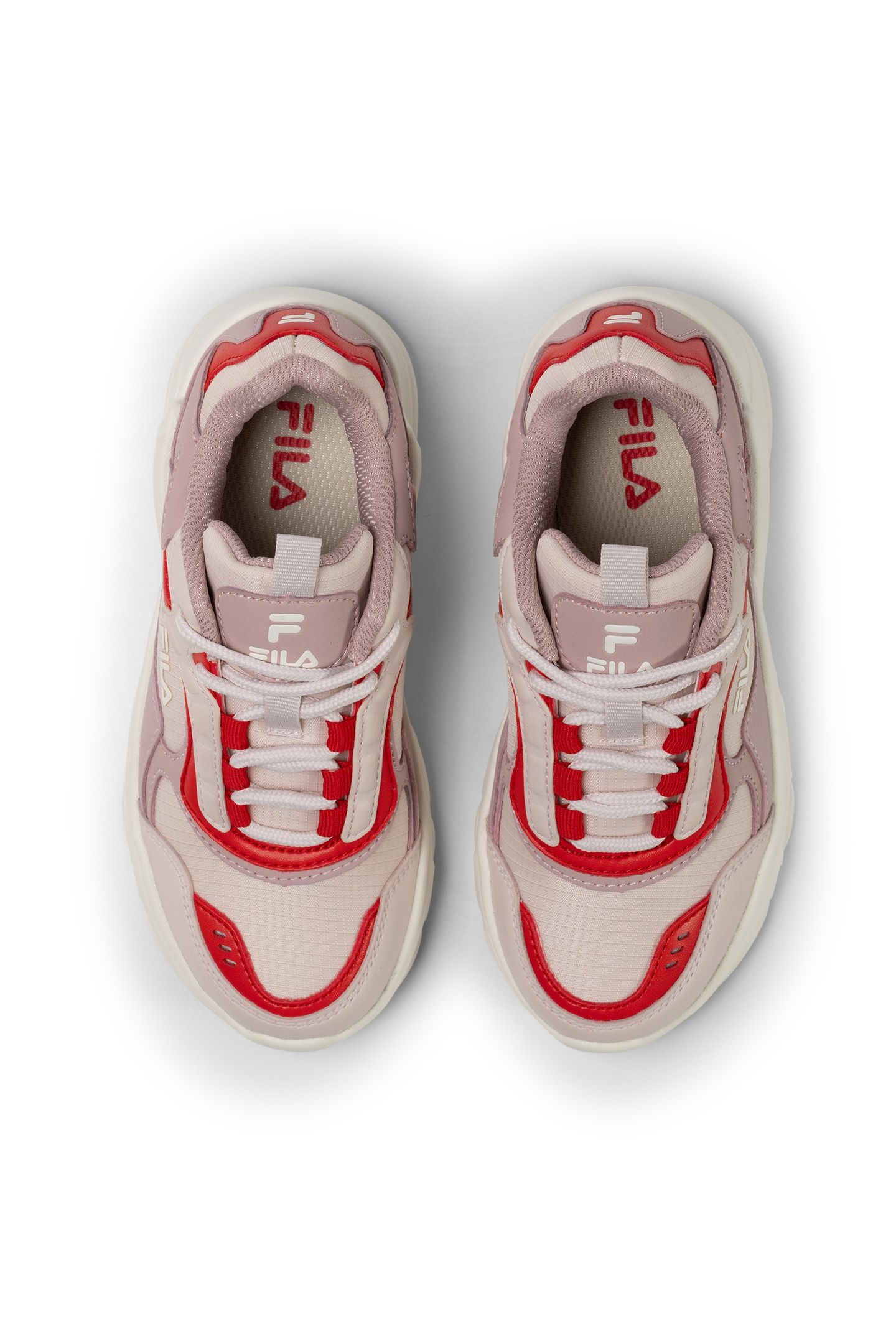 COLLENE CB KIDS PALE MAUVE-FILA RED 2