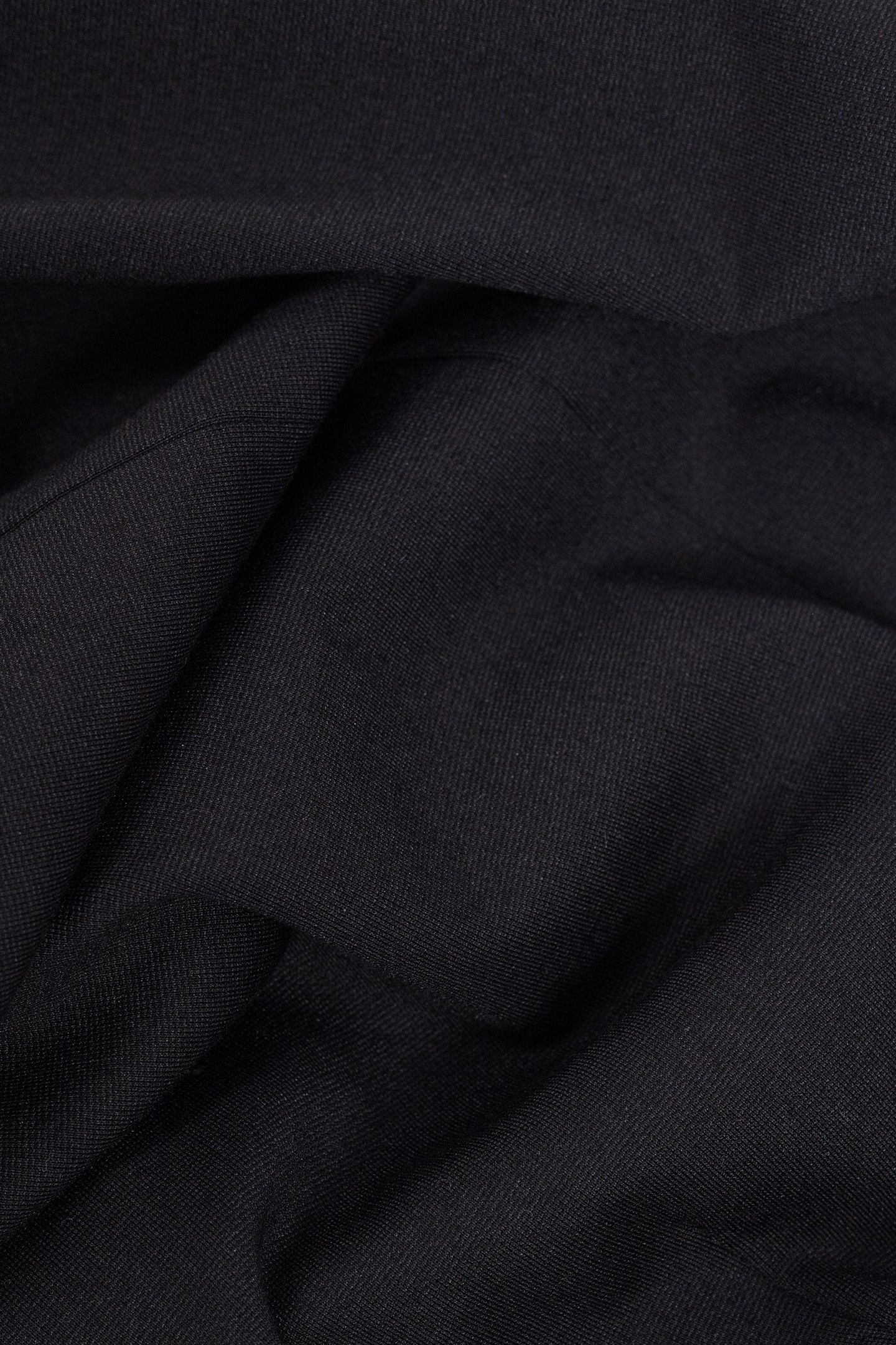 BLACK MILANO KNIT SPLIT DRESS 8