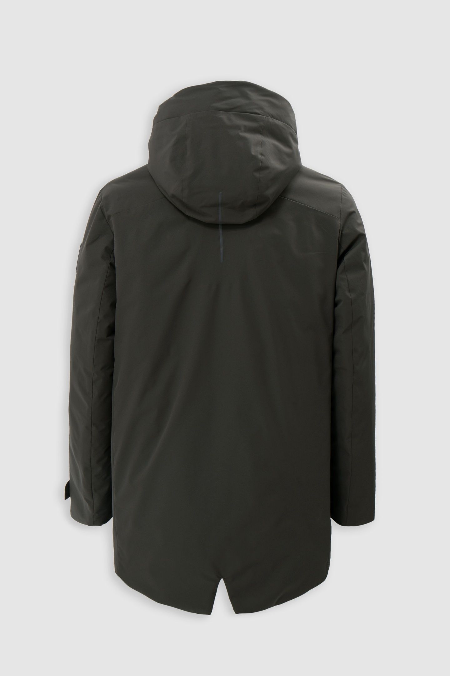 PARKA DARK GREEN INTERIOR MARBLE PRINT WATERPROOF HOMME 5