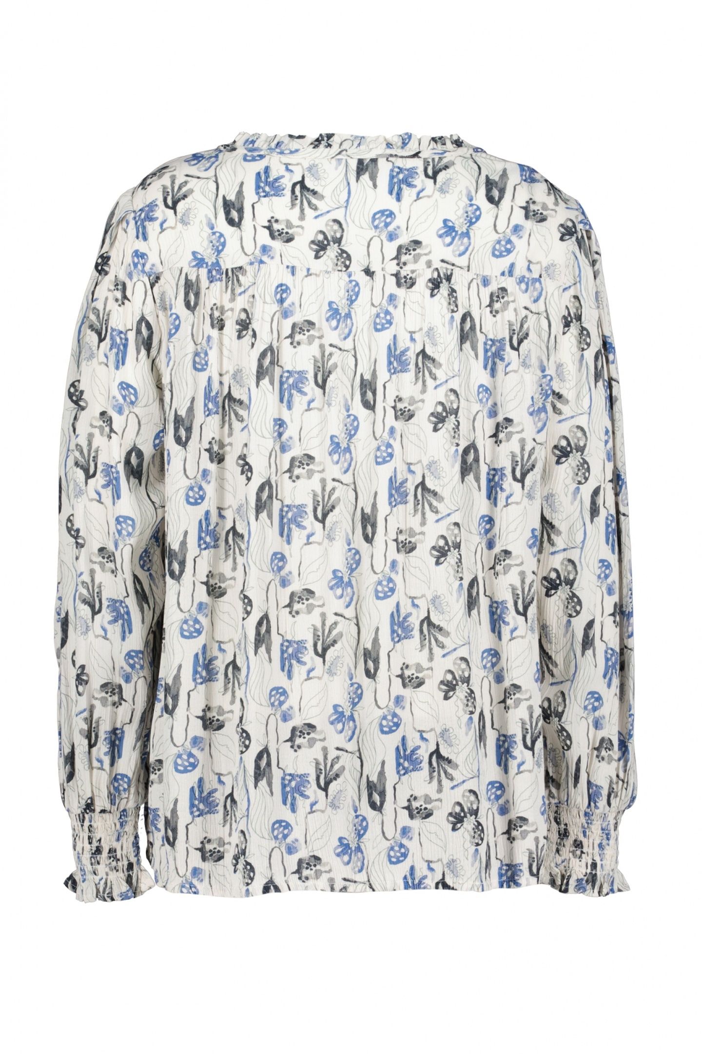 BLOUSE VIENNA OFFWHITE AMBIANCE XS PRINT 6