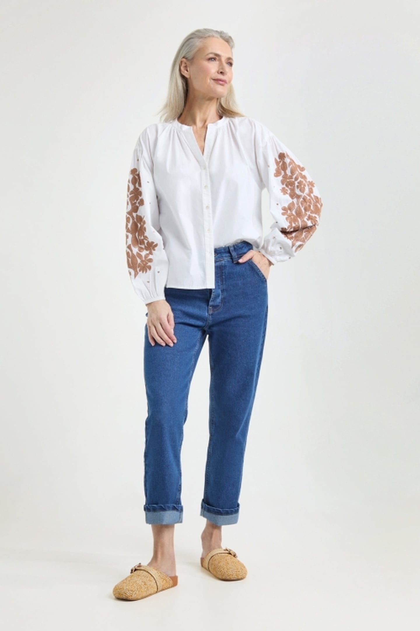 JET BLOUSE COFFEE 2