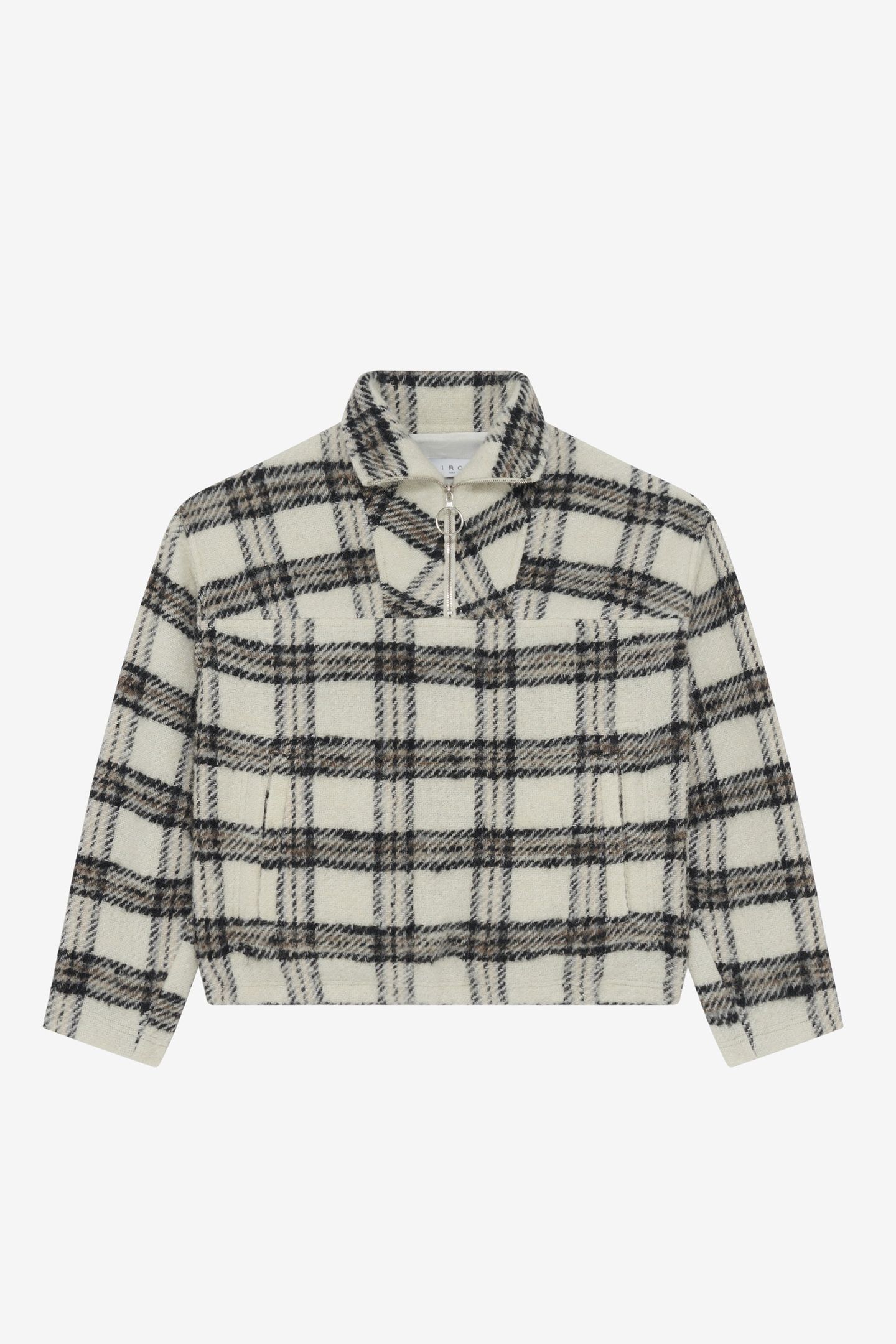 BIKA JACKET ECRU/BLACK/GREY 4