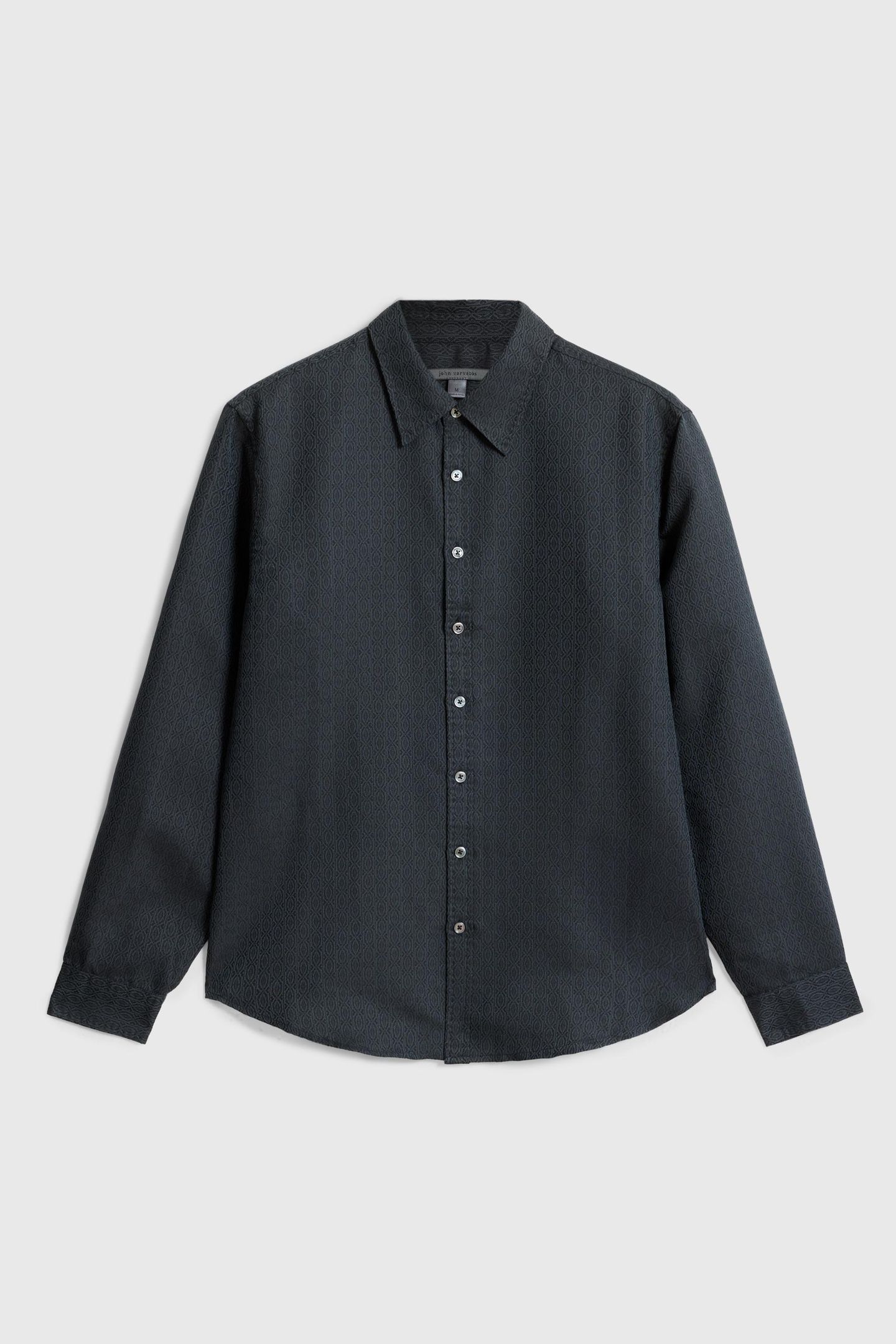 MARTIN SHIRTS - WIDE SPREAD COLLAR SHIRT BLUE SMOKE 2