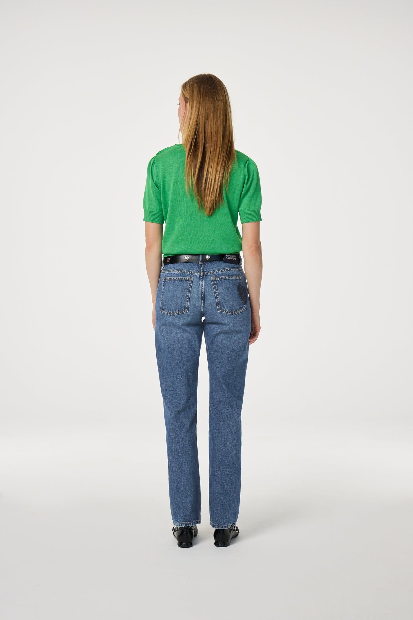 PHILOU PULLOVER GREEN GLIMMER 3