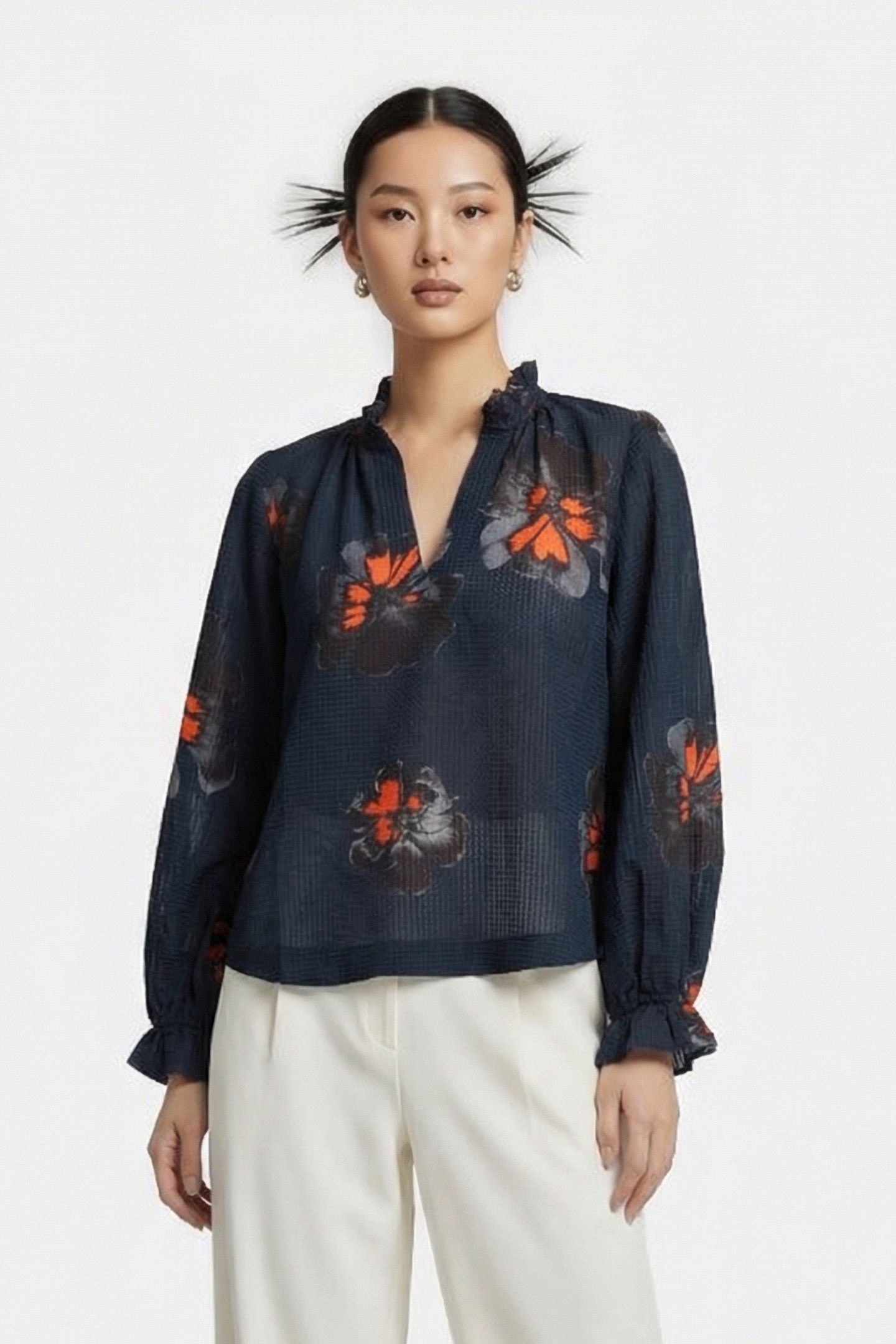 ELLA TOP NAVY 1