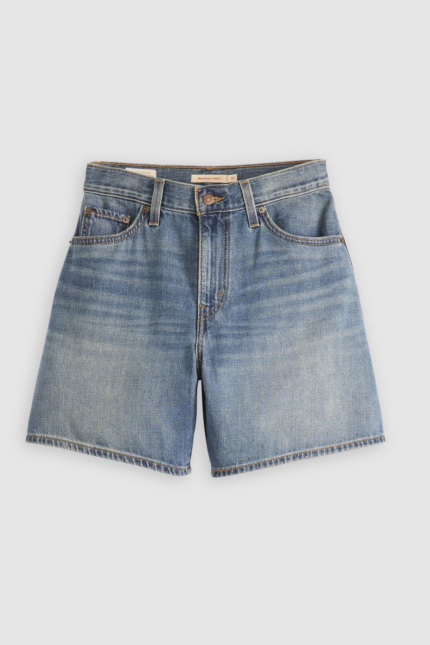HIGH BAGGY SHORT STOP FLAXING SHORT 6
