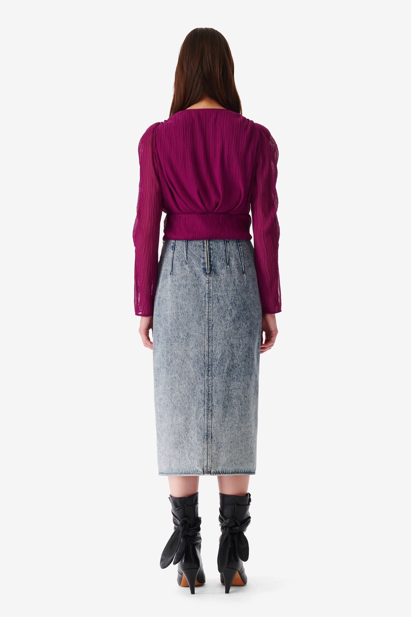 AMILI TOP FUSHIA 2