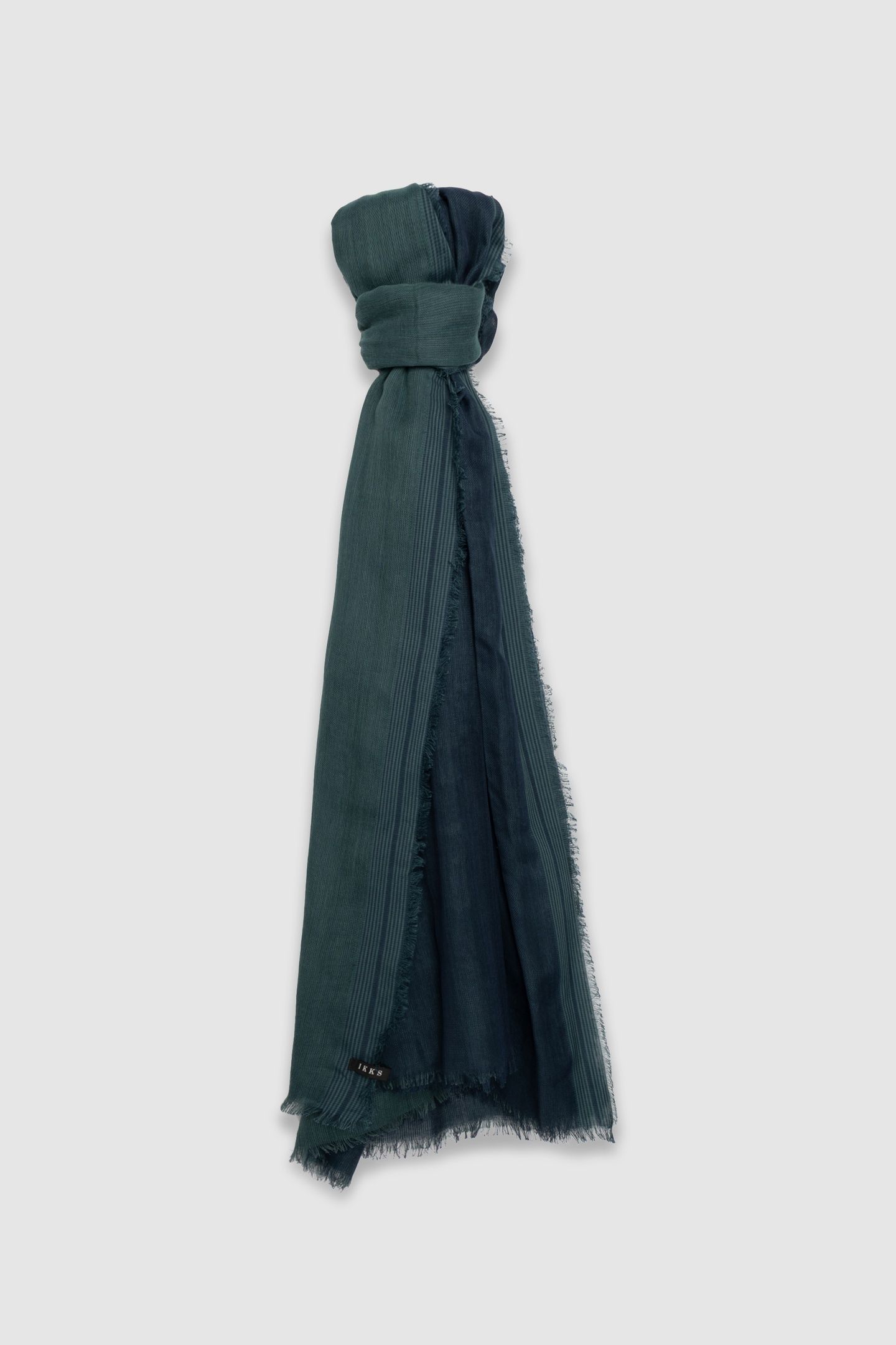 NAVY DOUBLE-SIDED SCARF 1