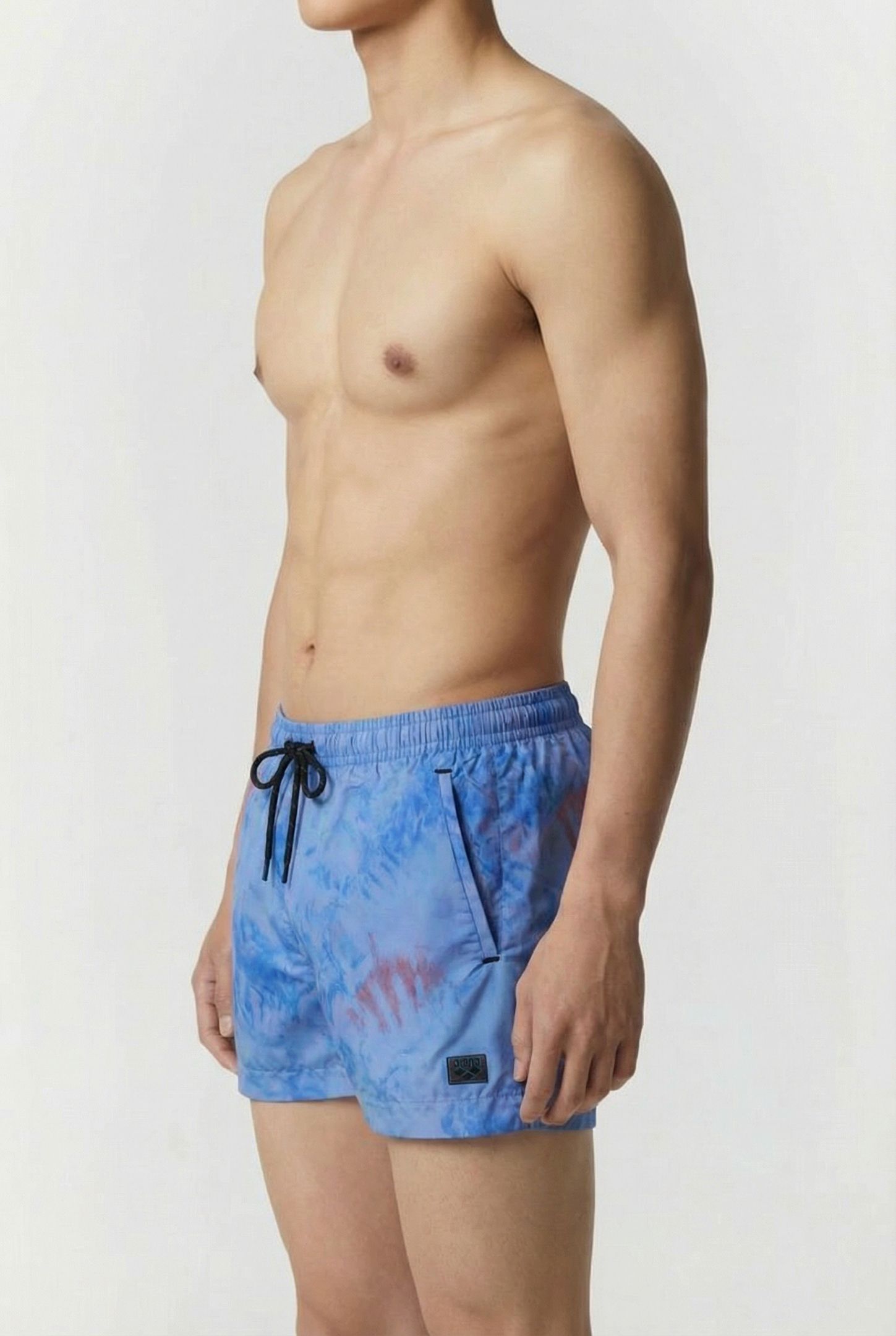 MEN'S ARENA CHINE' PRINT X-SHORT BLUE CHINA 3