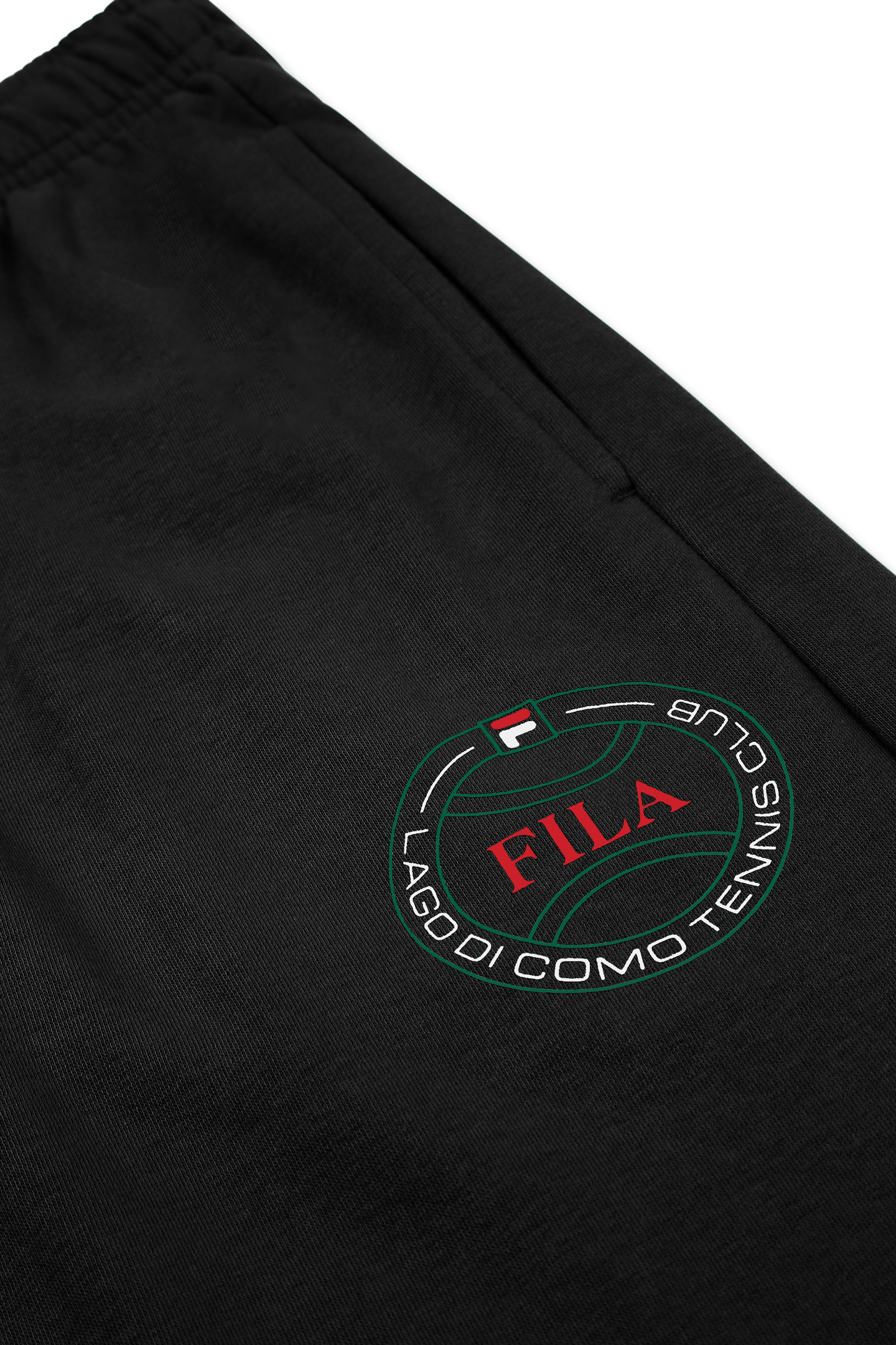 PARELLA RELAXED GRAPHIC SWEATPANTS BLACK 7