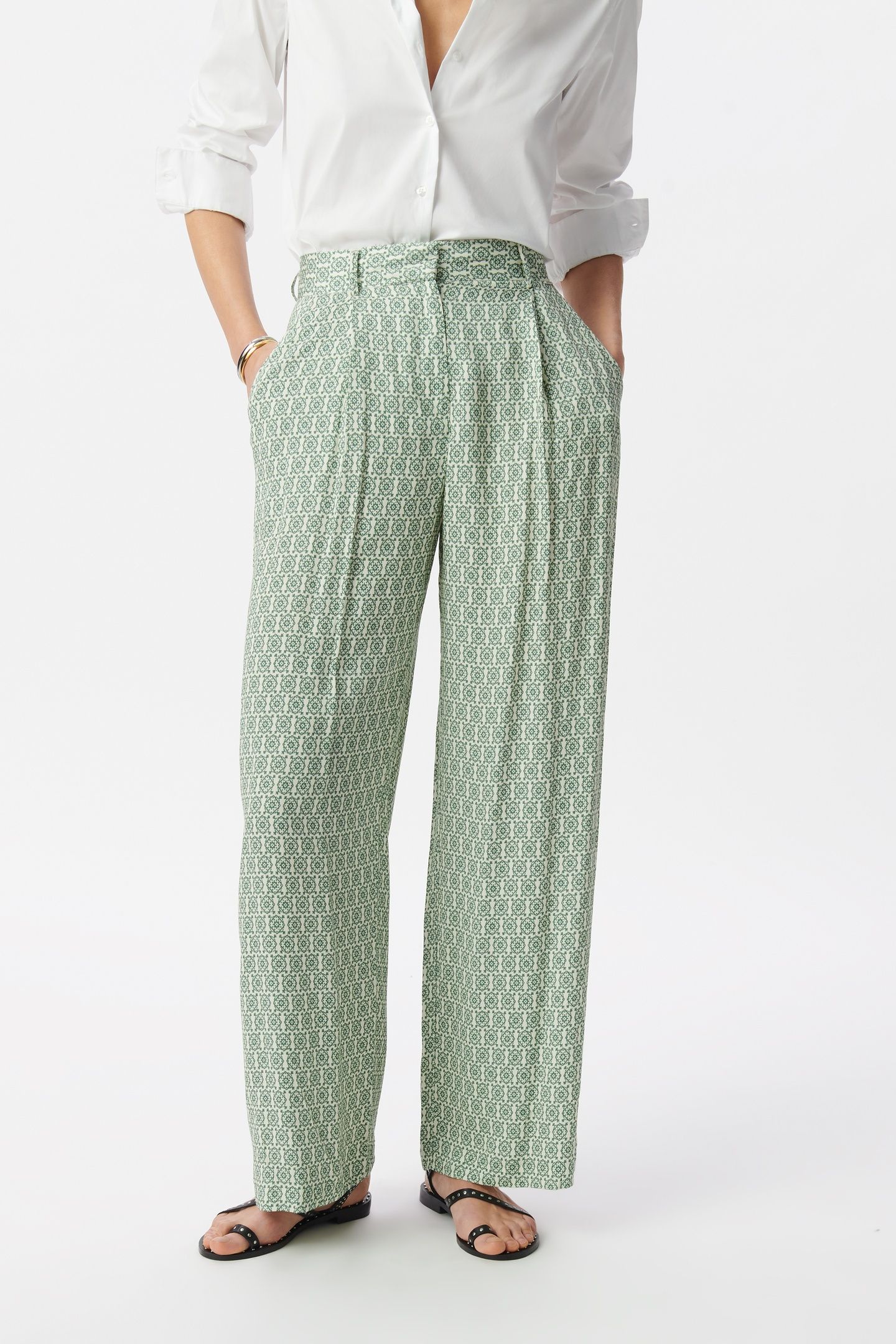 GREEN LENZING™ ECOVERO™ ETHNIC PANTS 2