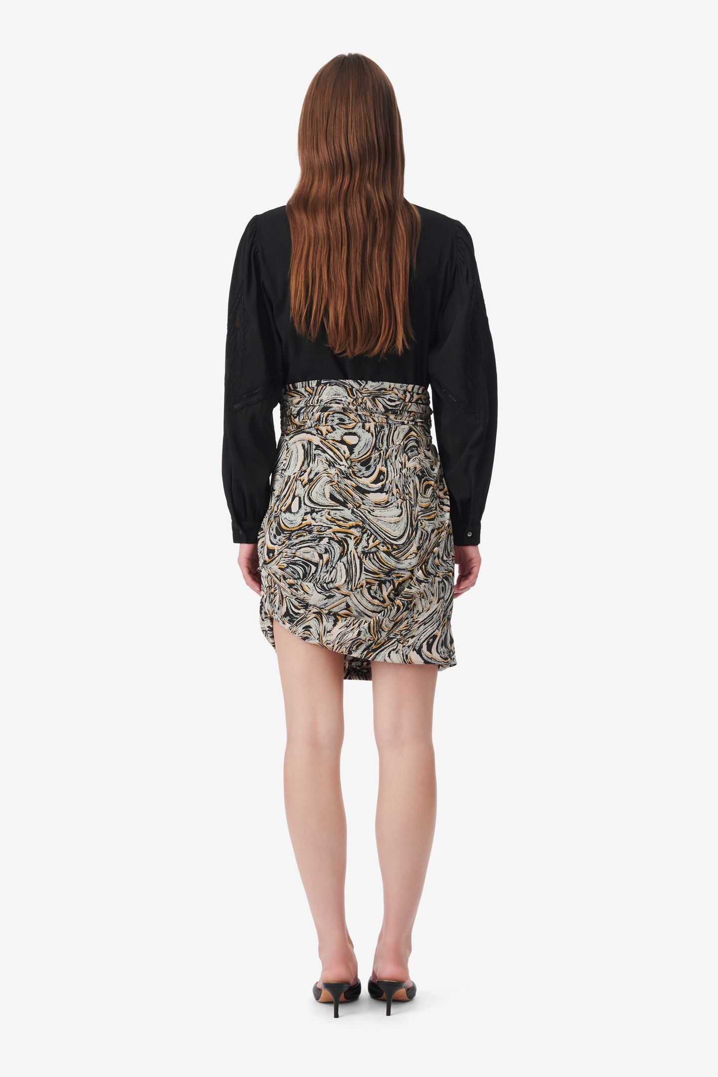 FAZZIA SKIRT BEIGE MULTICO 2