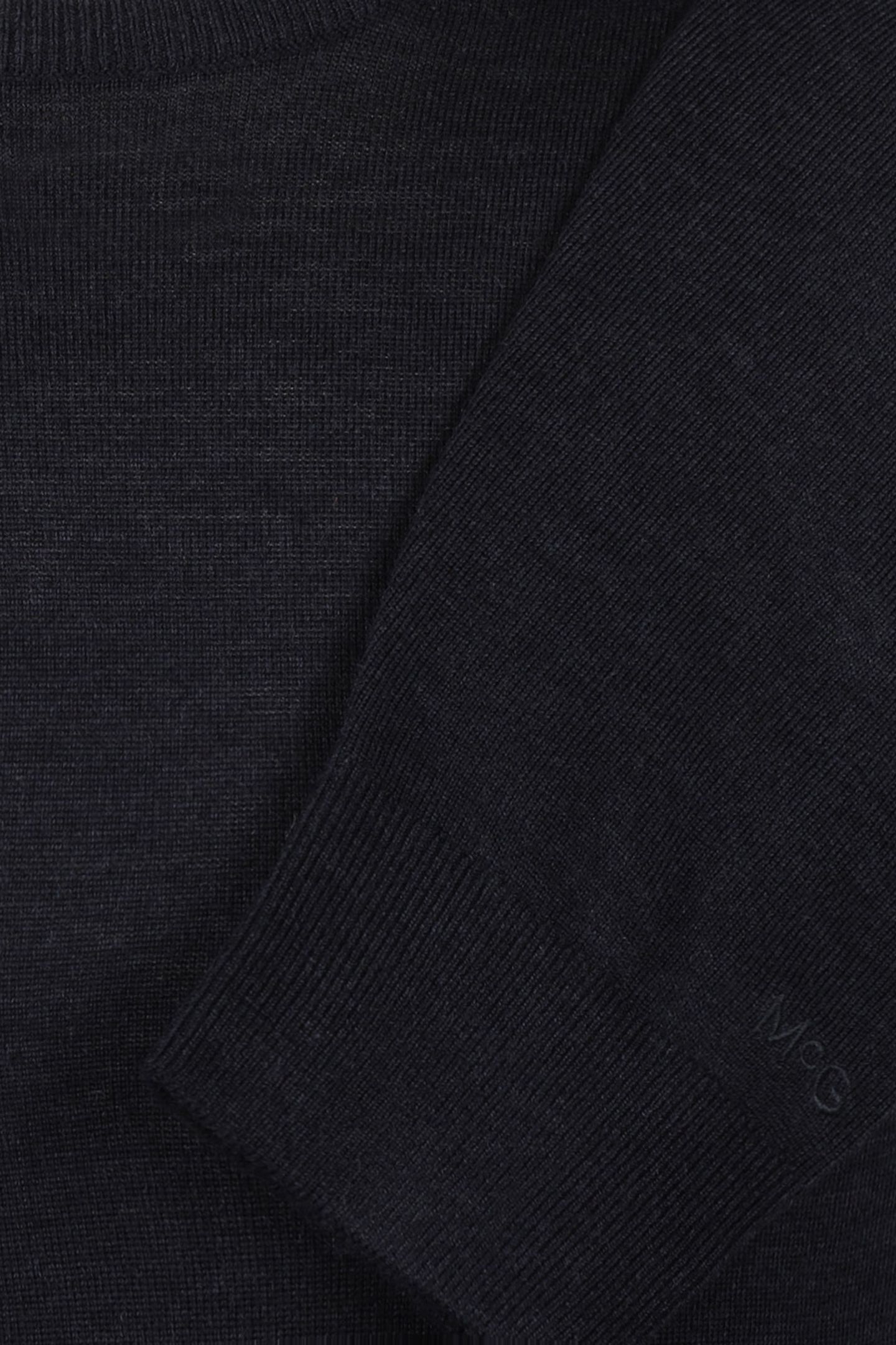 EXTRA FINE MERINO C-NECK SWEATER NAVY 3