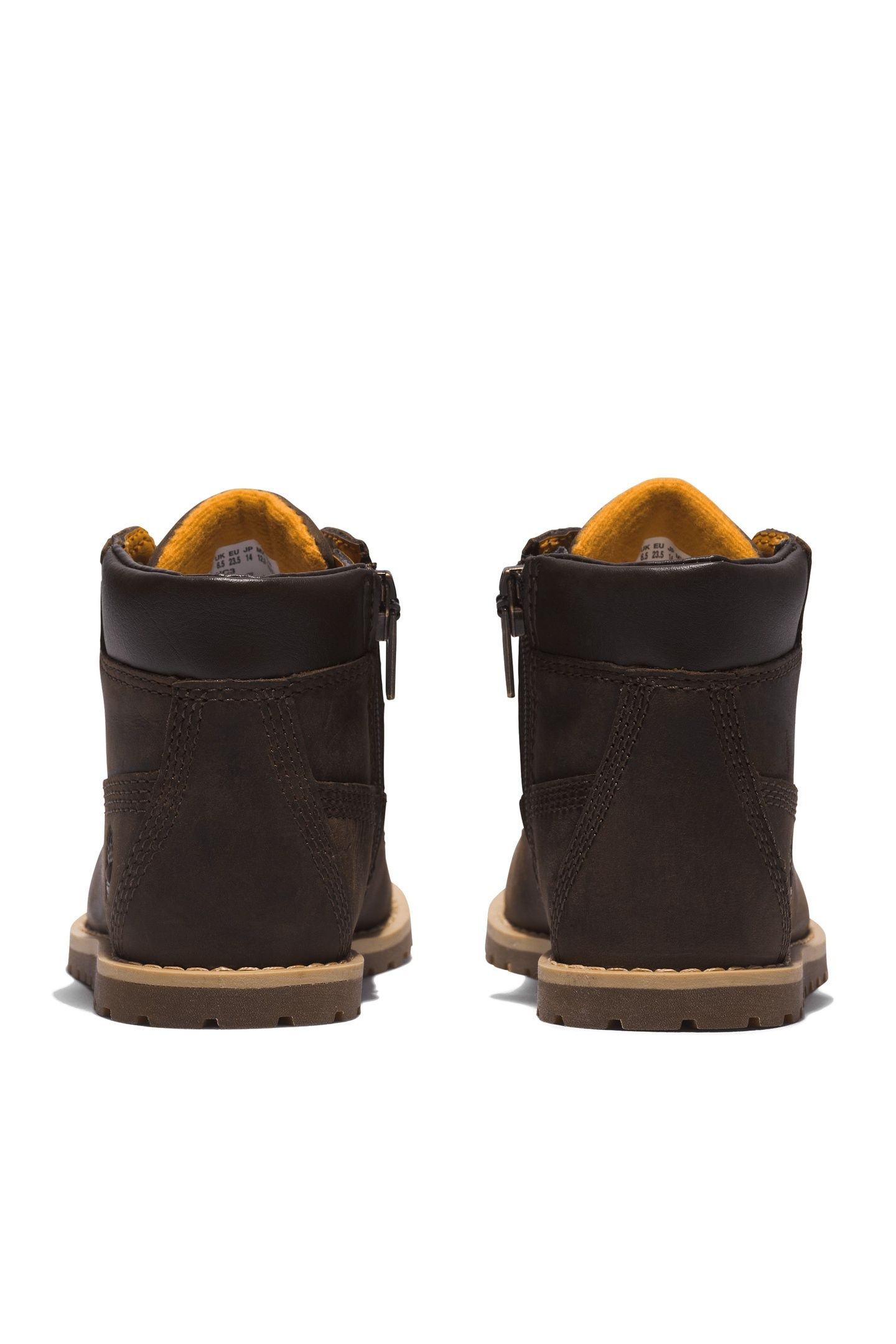 UNISEX POKEY PINE MID LACE UP WITH ZIP BOOT DARK BROWN 5