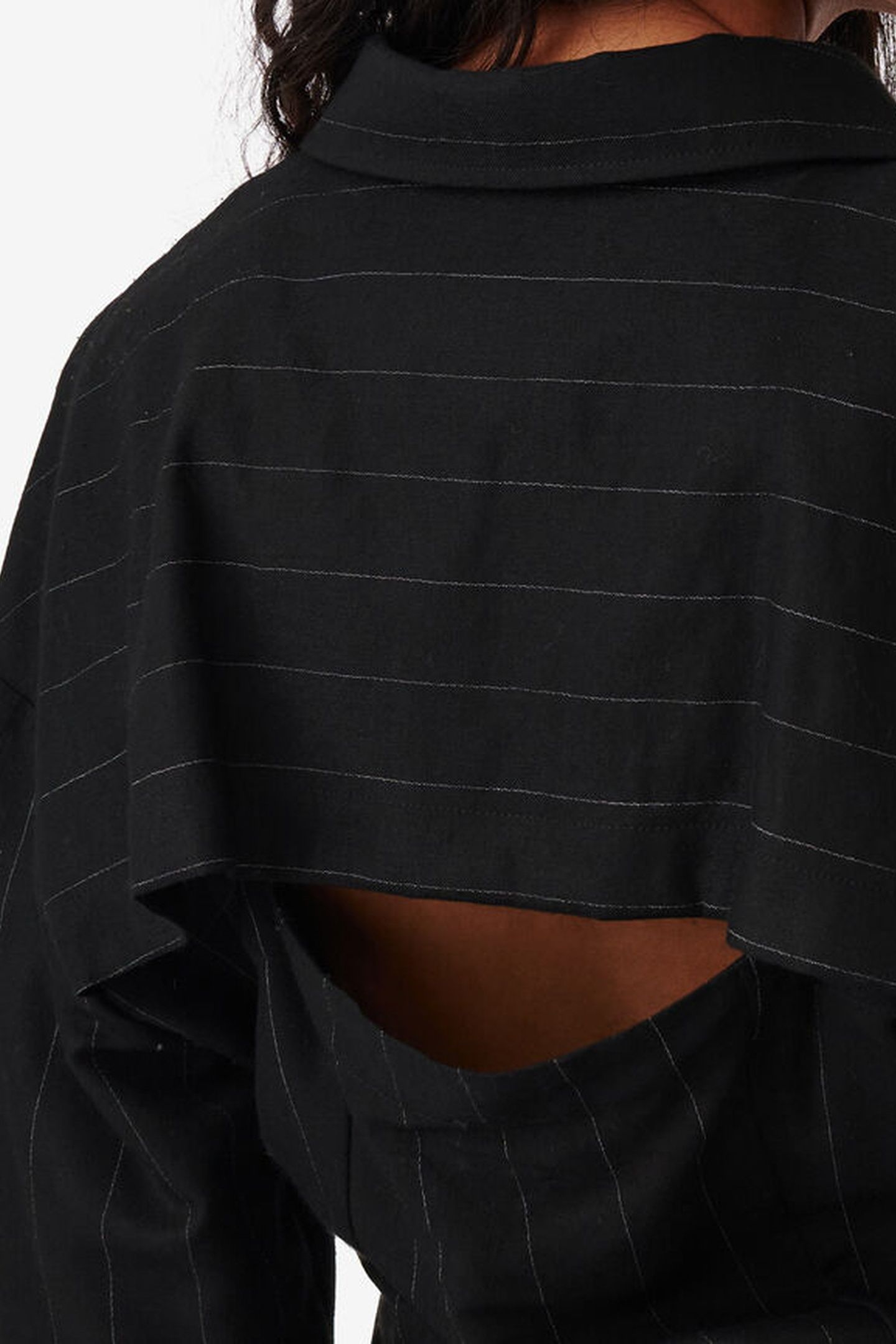 JANNIE SHIRT BLACK/WHITE 5