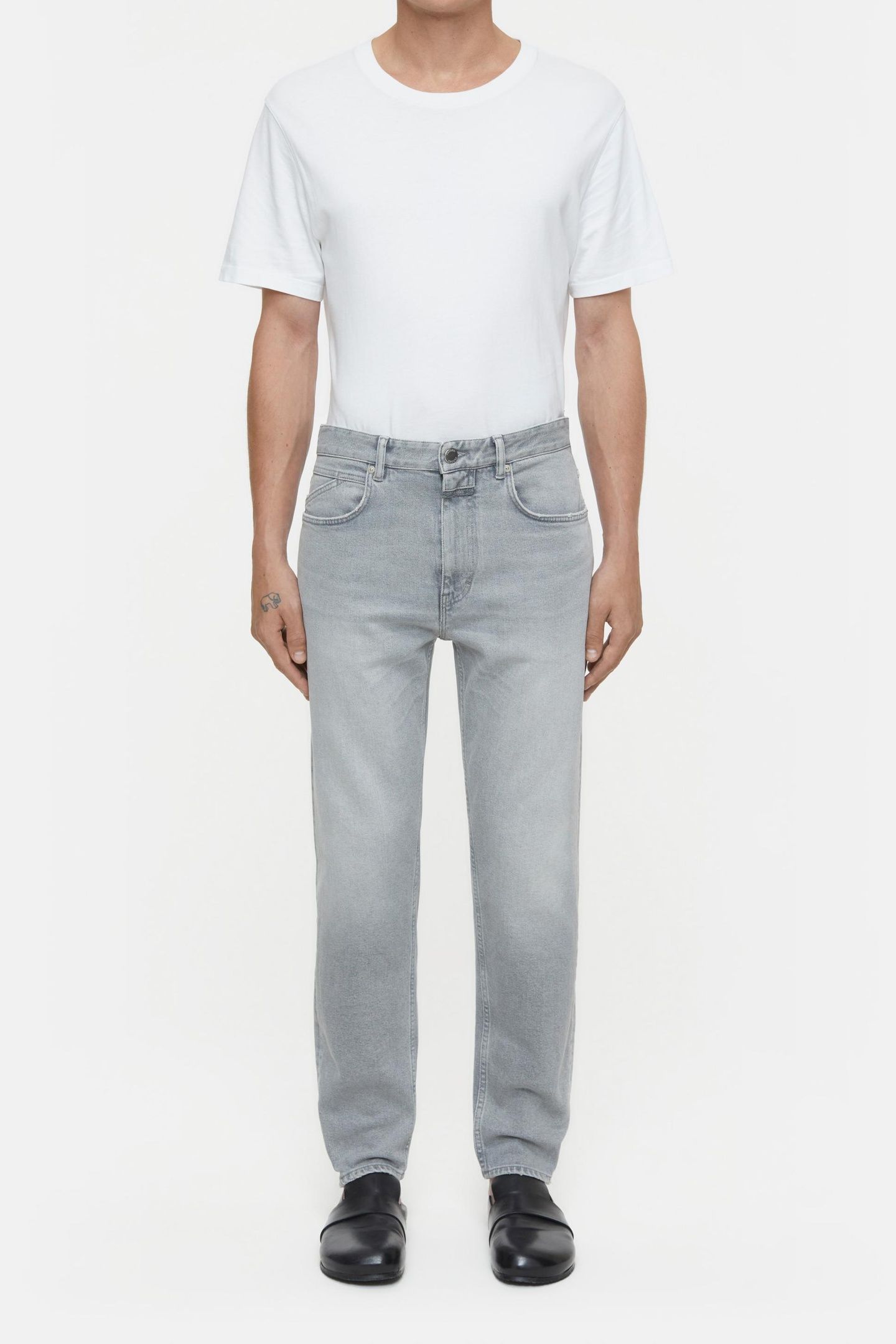 COOPER TRUE JEANS LIGHT GREY 2