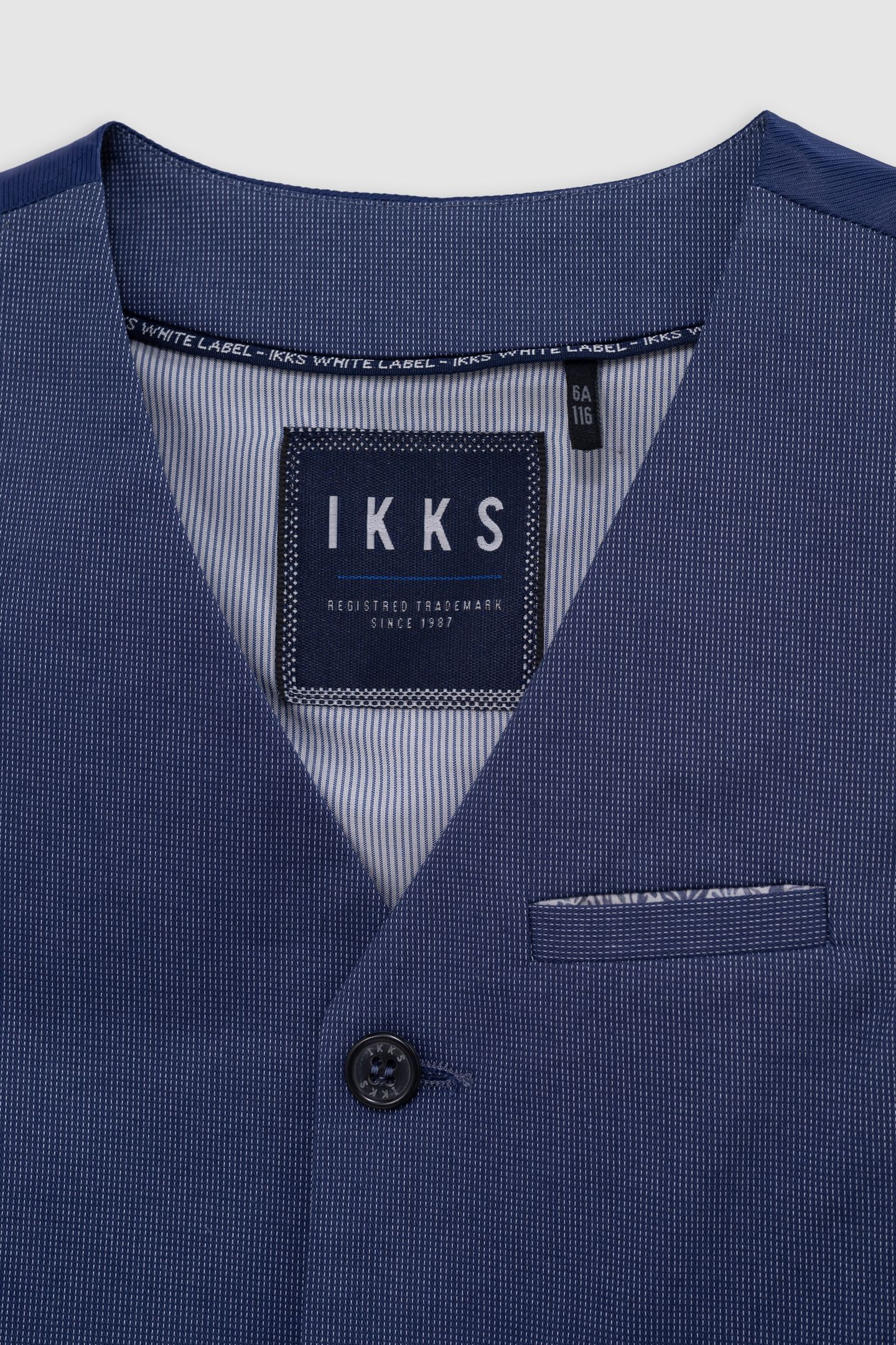 NAVY FORMAL SUIT VEST 3