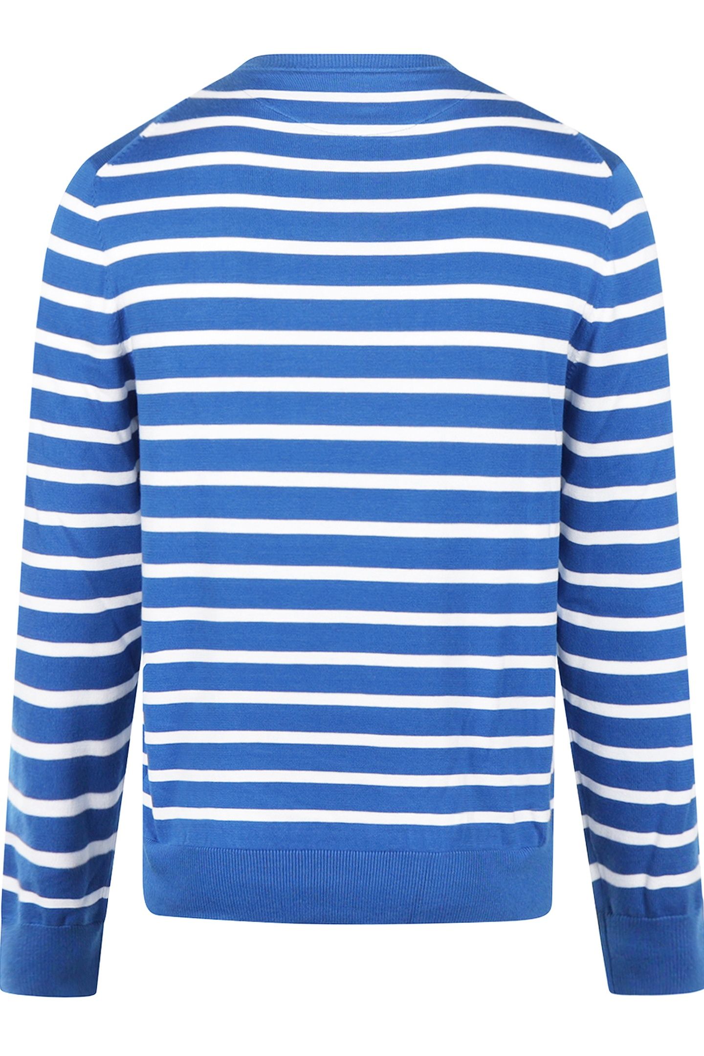 C-NECK STRIPED SWEATER KOBALT 3