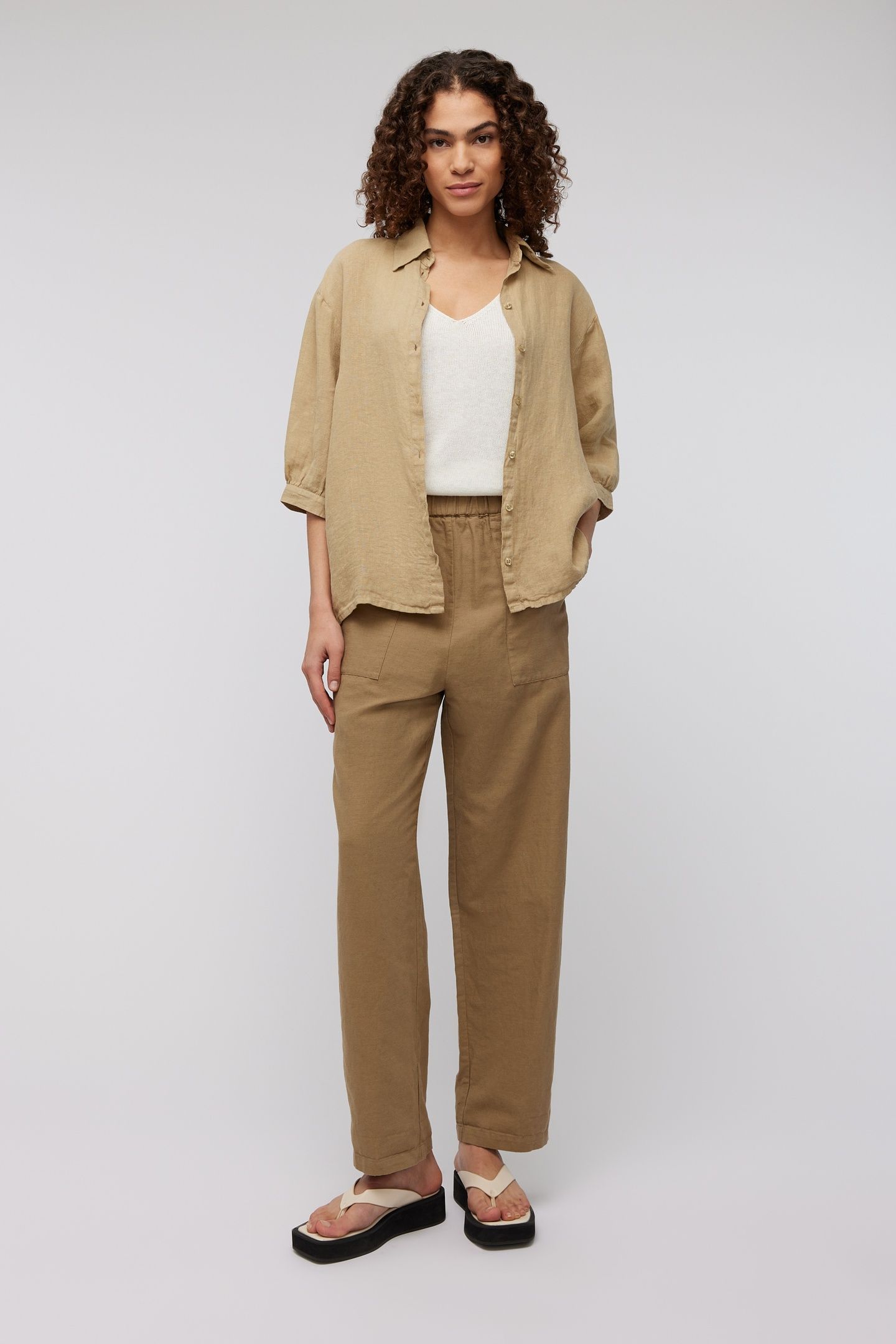 KATJA BLOUSE CLAY 1