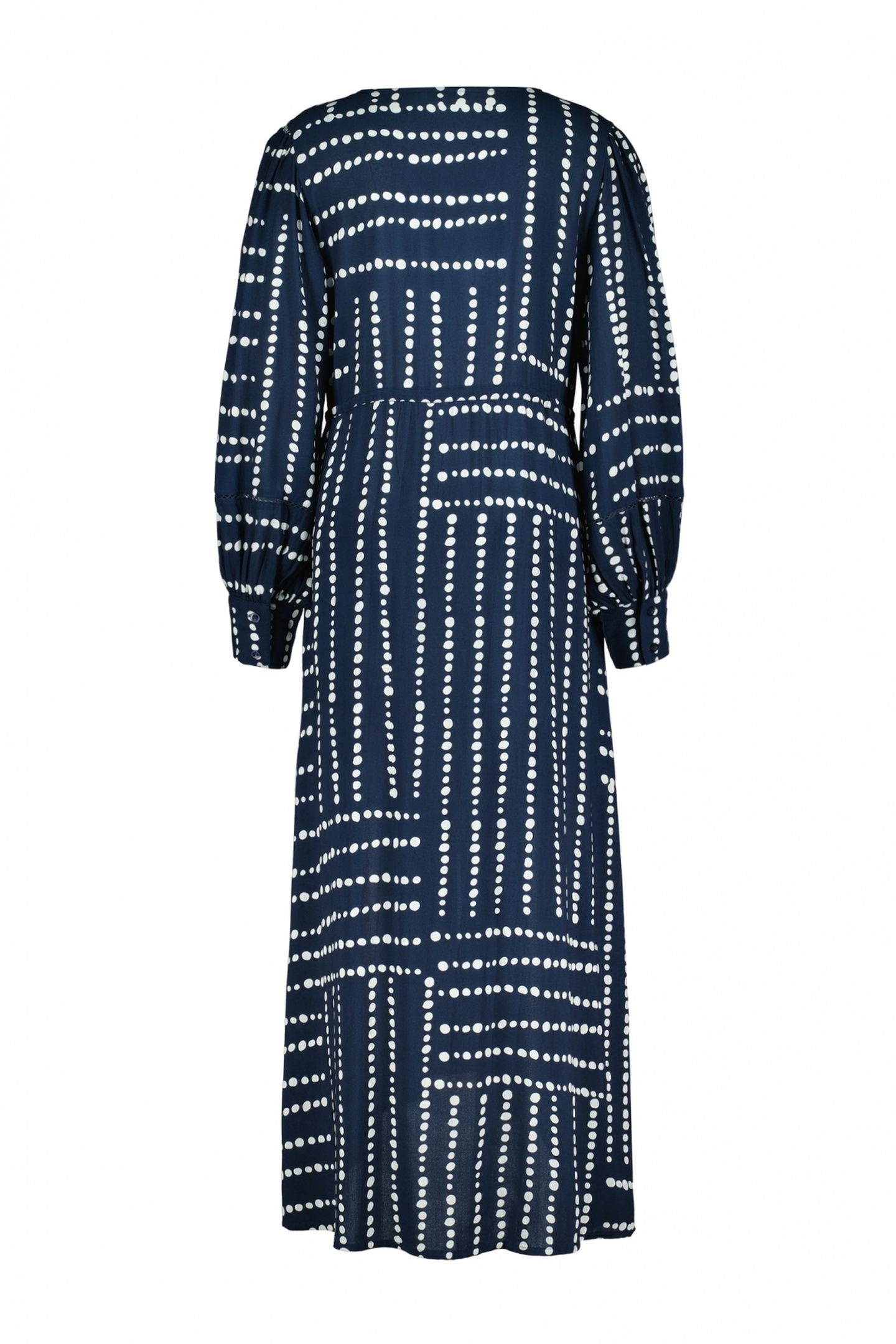 DRESS COSTA DARK BLUE SOURCE PRINT 6