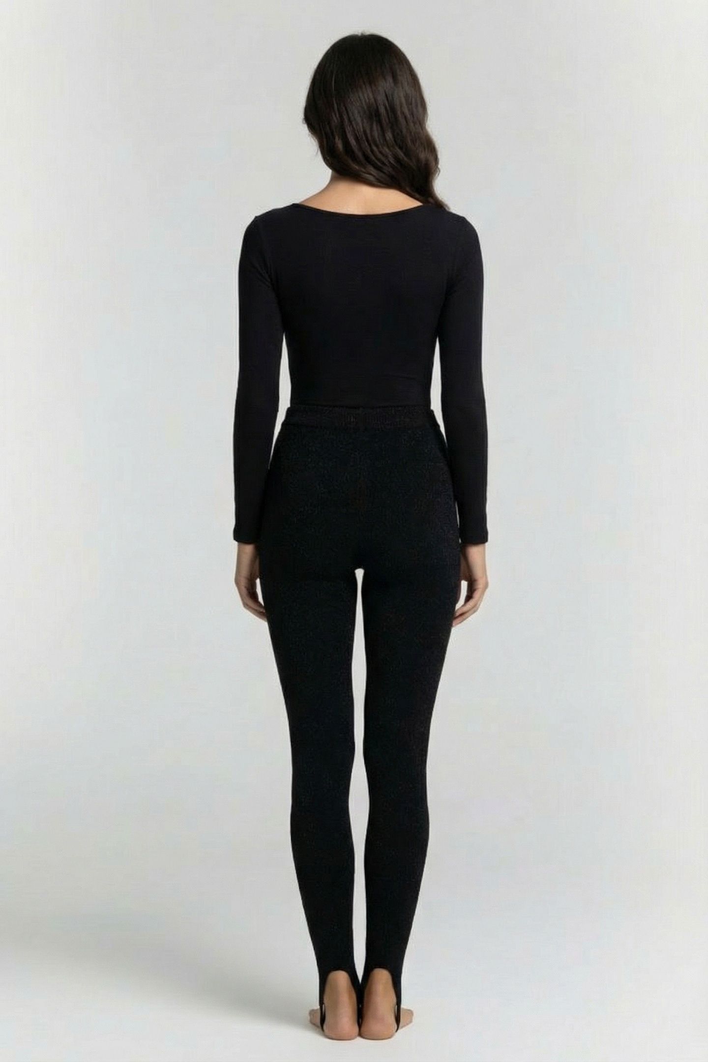 MAJIRI TROUSER BLACK/BLACK LUREX 2